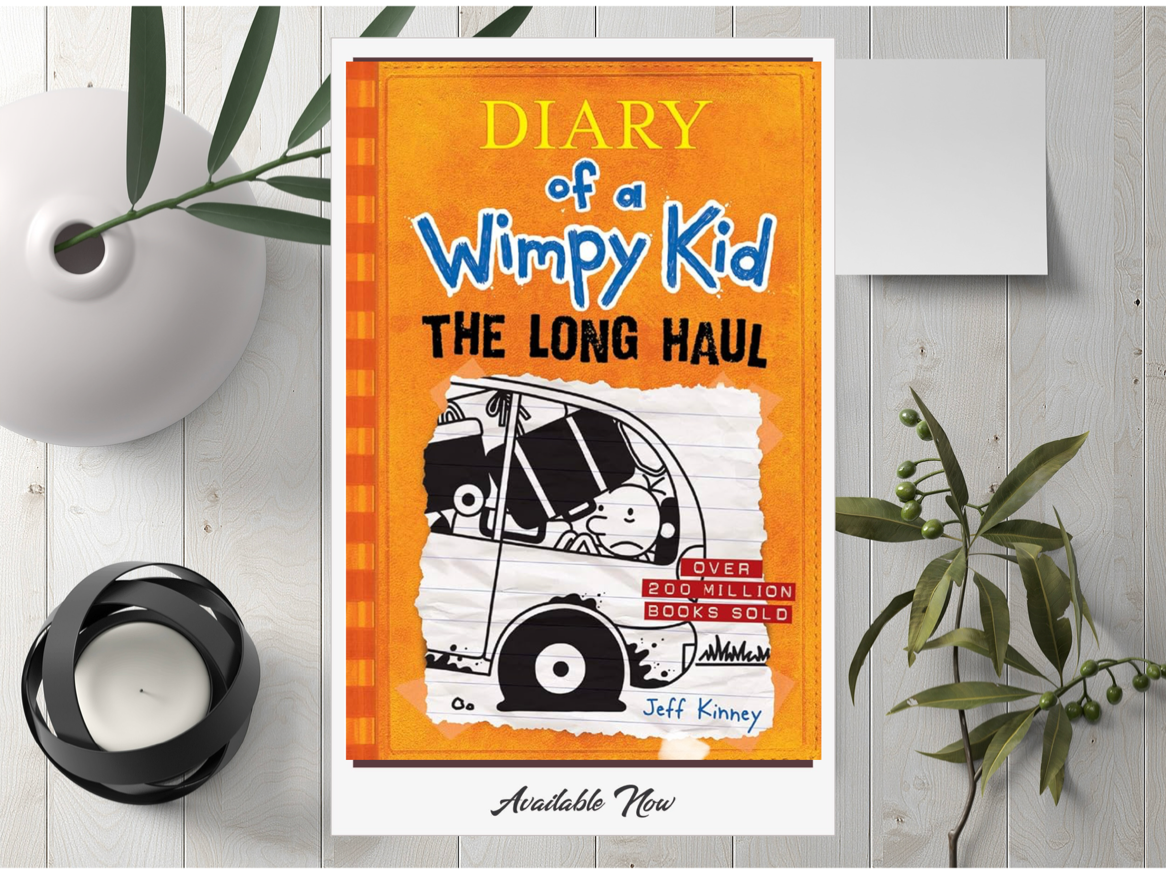 The Long Haul (Diary of a Wimpy Kid #9) By Jeff Kinney (A+ Quality)