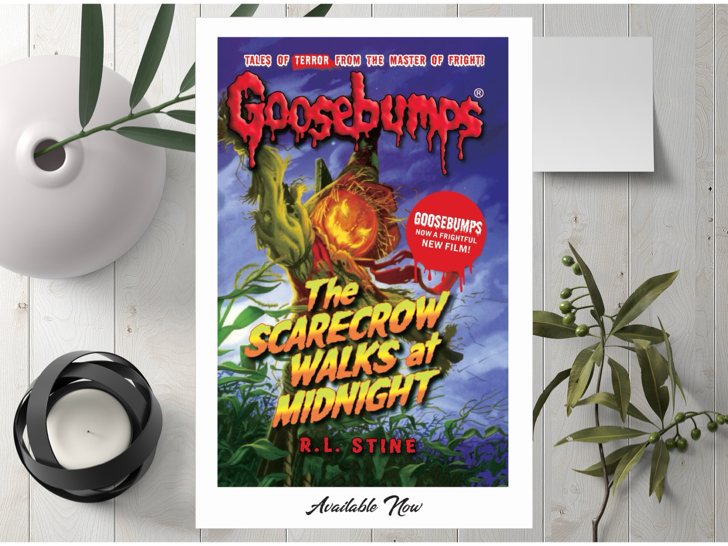 The Scarecrow Walks at Midnight By R.L. Stine (A+ Quality)