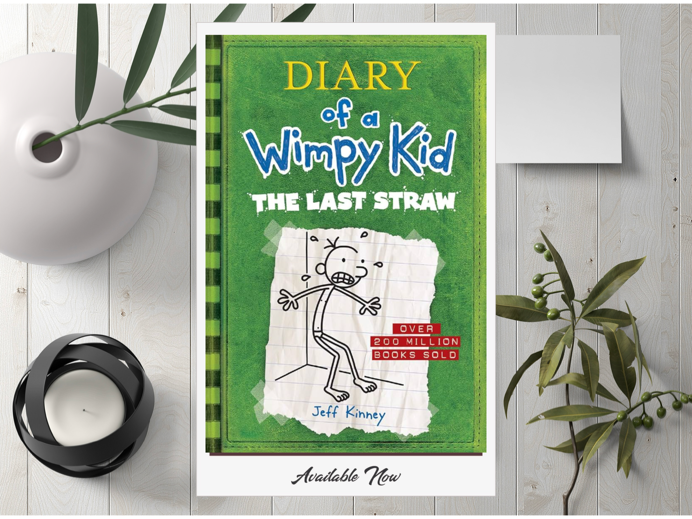 The Last Straw (Diary of a Wimpy Kid #3) By Jeff Kinney (A+ Quality)