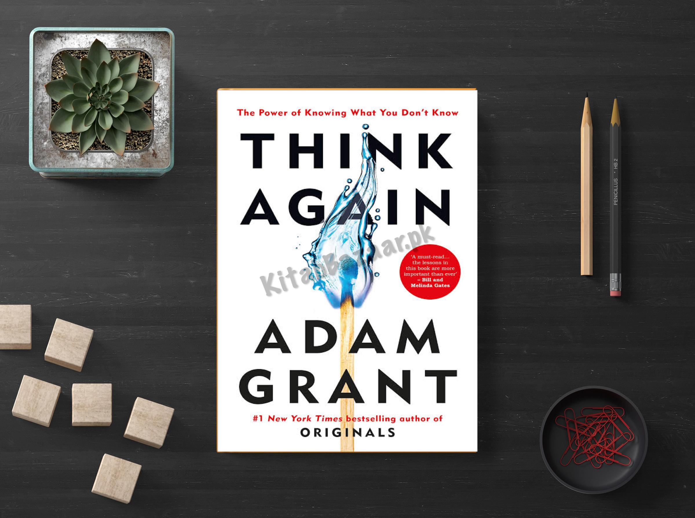 Think Again by Adam Grant (A+ Quality)- Kitab Bazaar.pk