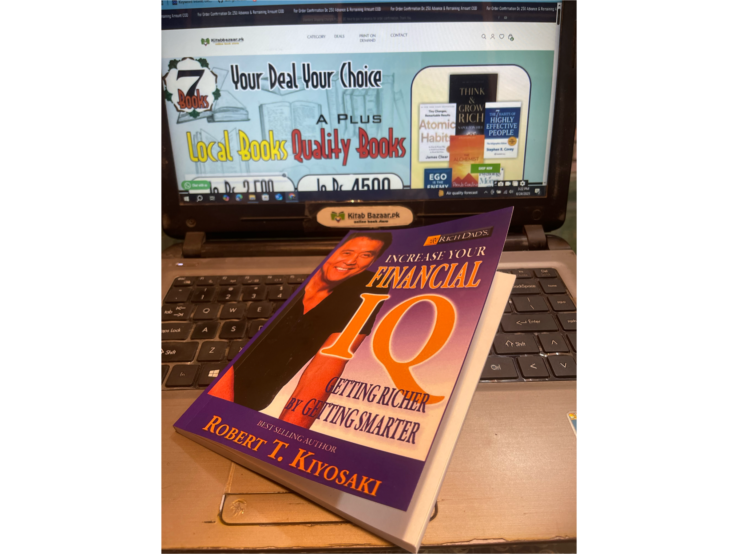 Increase Your Financial IQ by Robert T. Kiyosaki (Good Quality)