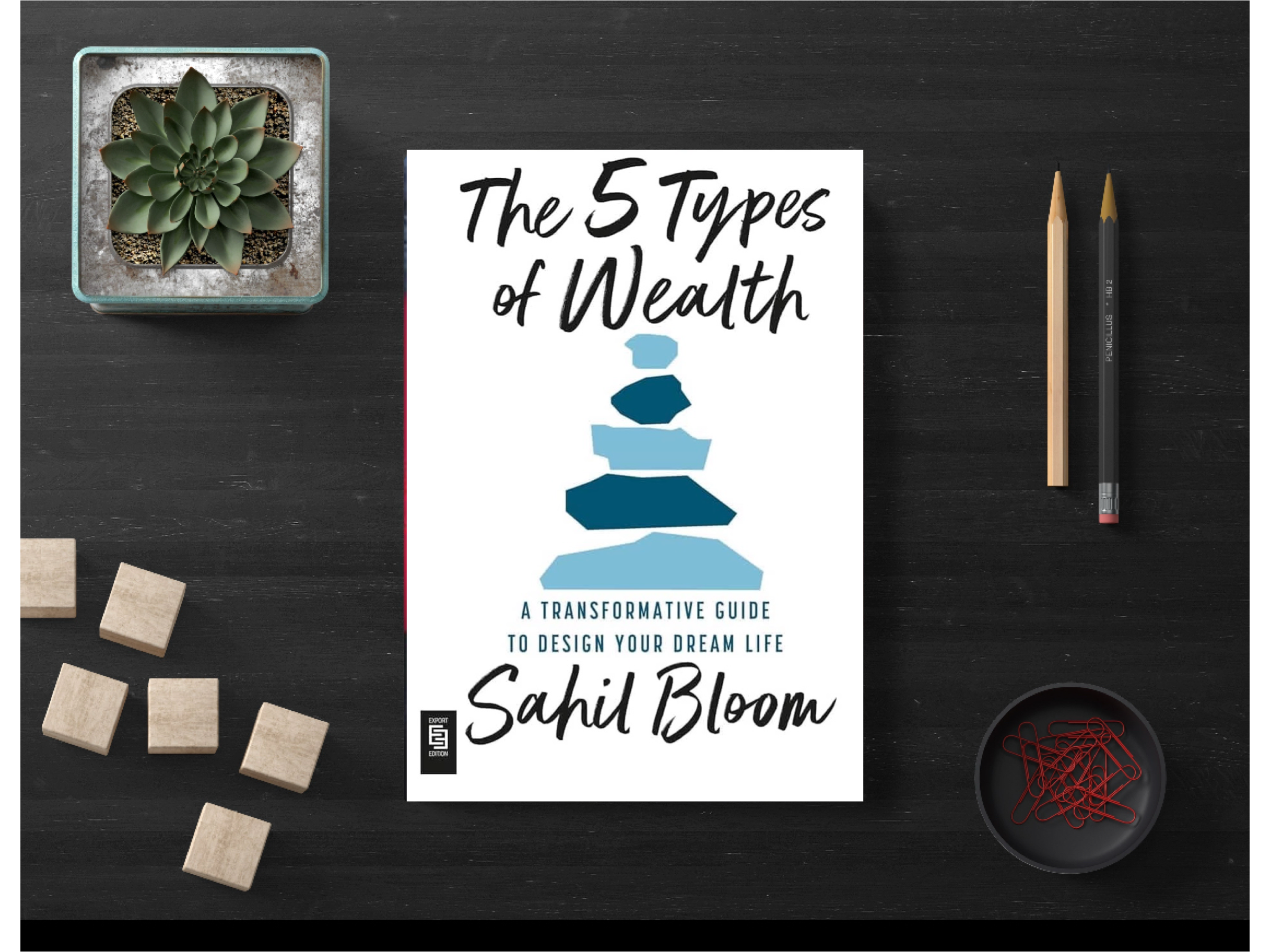 The 5 Types of Wealth by Sahil Bloom(Good Quality- POD)