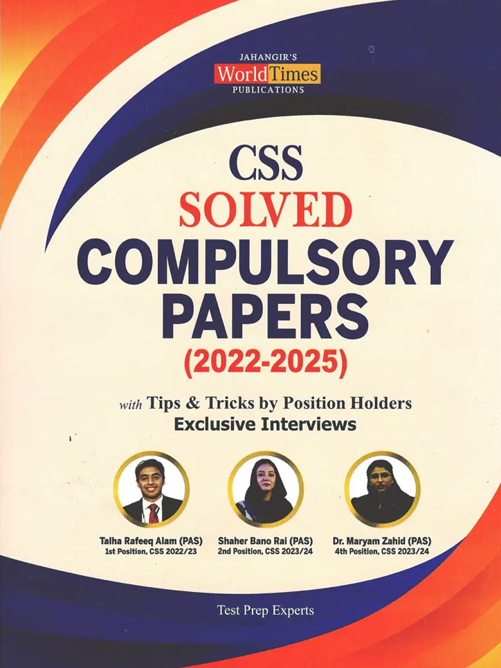 CSS Solved Compulsory Papers 2022 to 2025 - JWT Publications