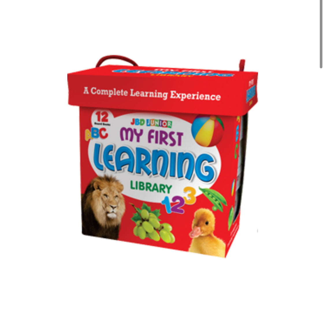 My First Learning Library Red 12 In 1