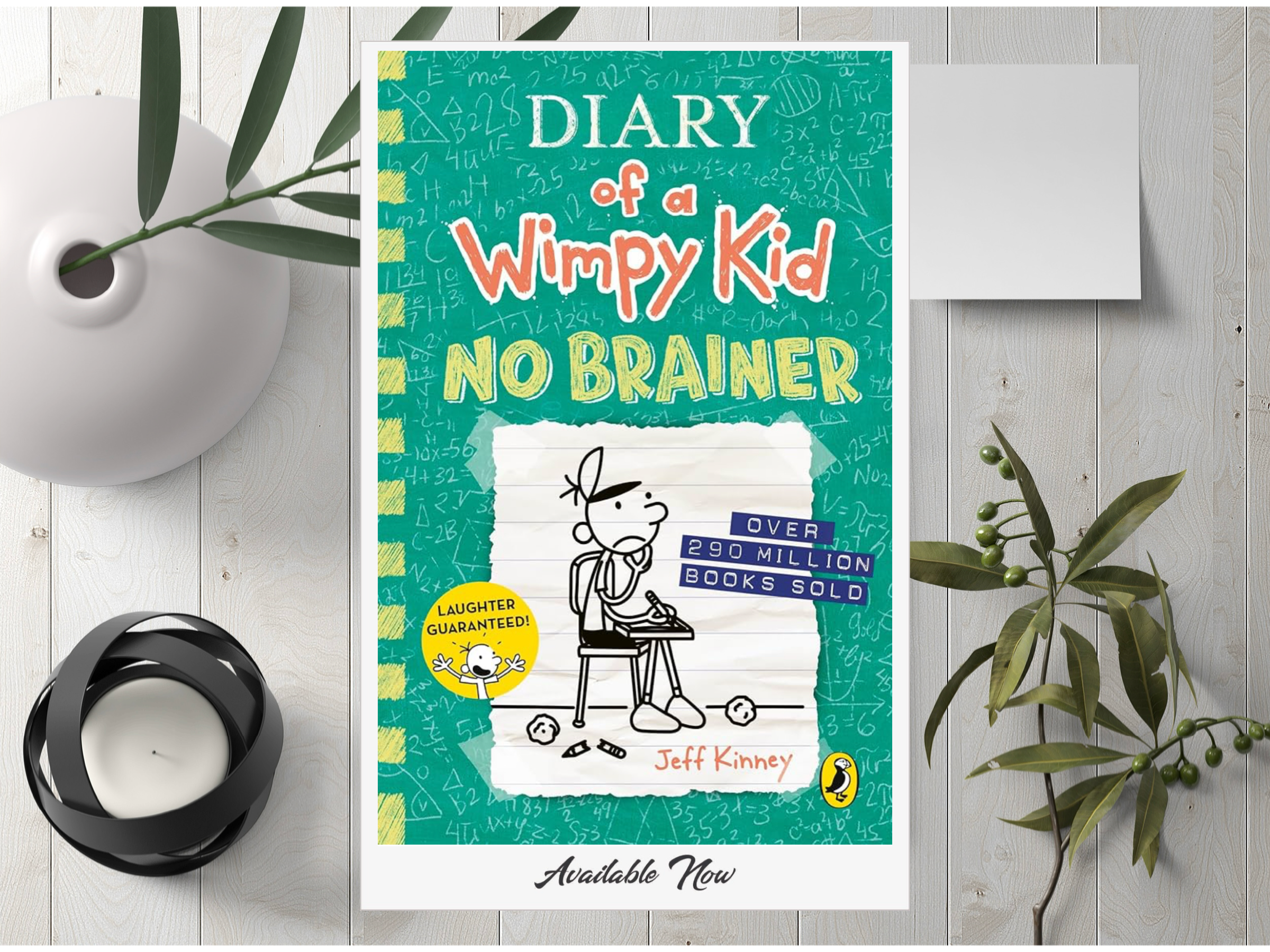 No Brainer (Diary of a Wimpy Kid #18) By Jeff Kinney (A+ Quality)