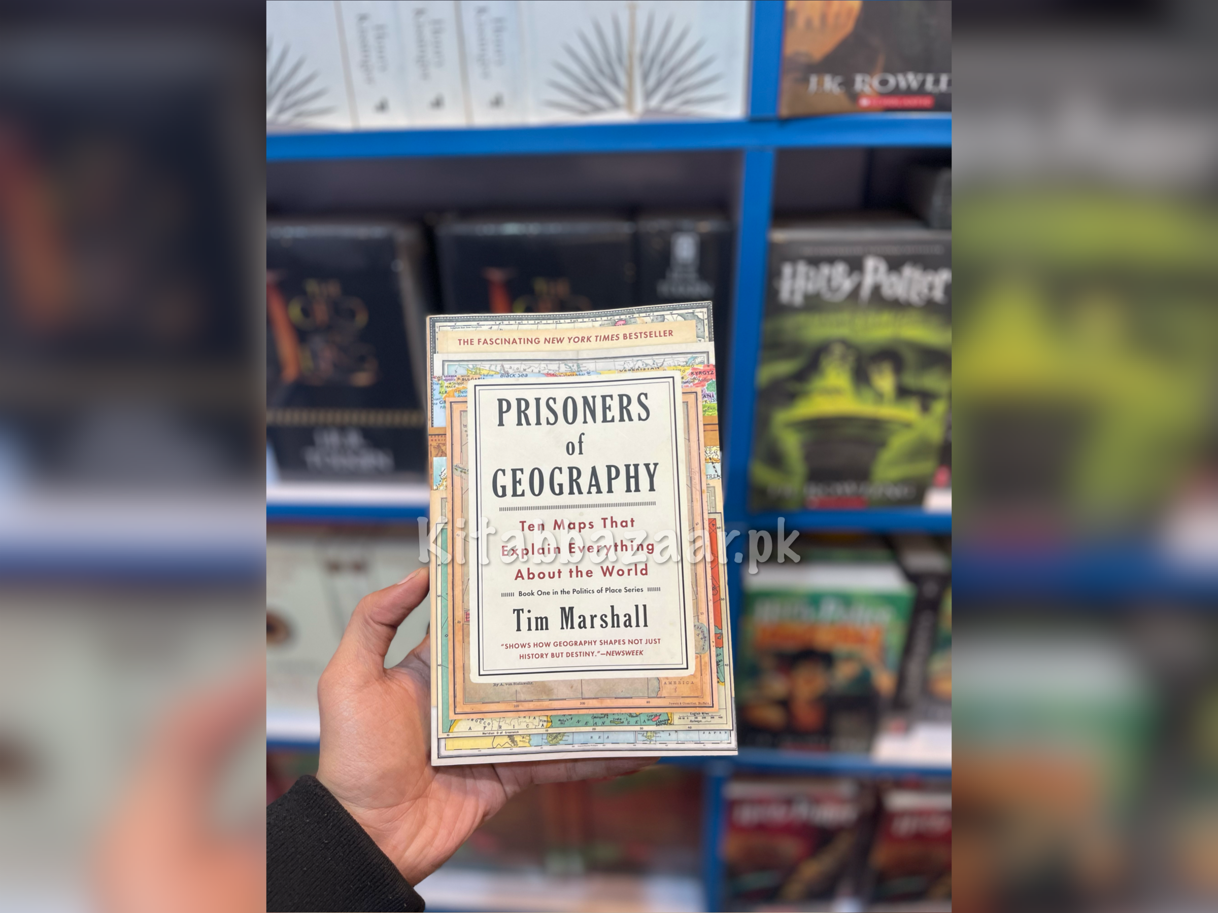 Prisoners of Geography by Tim Marshall (A+ Quality ) - KitabBazaar.pk