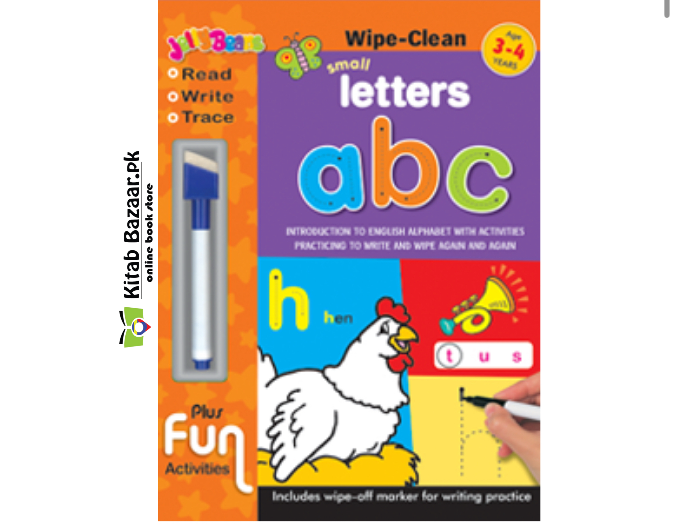 Jelly Beans Wipe Clean (abc)