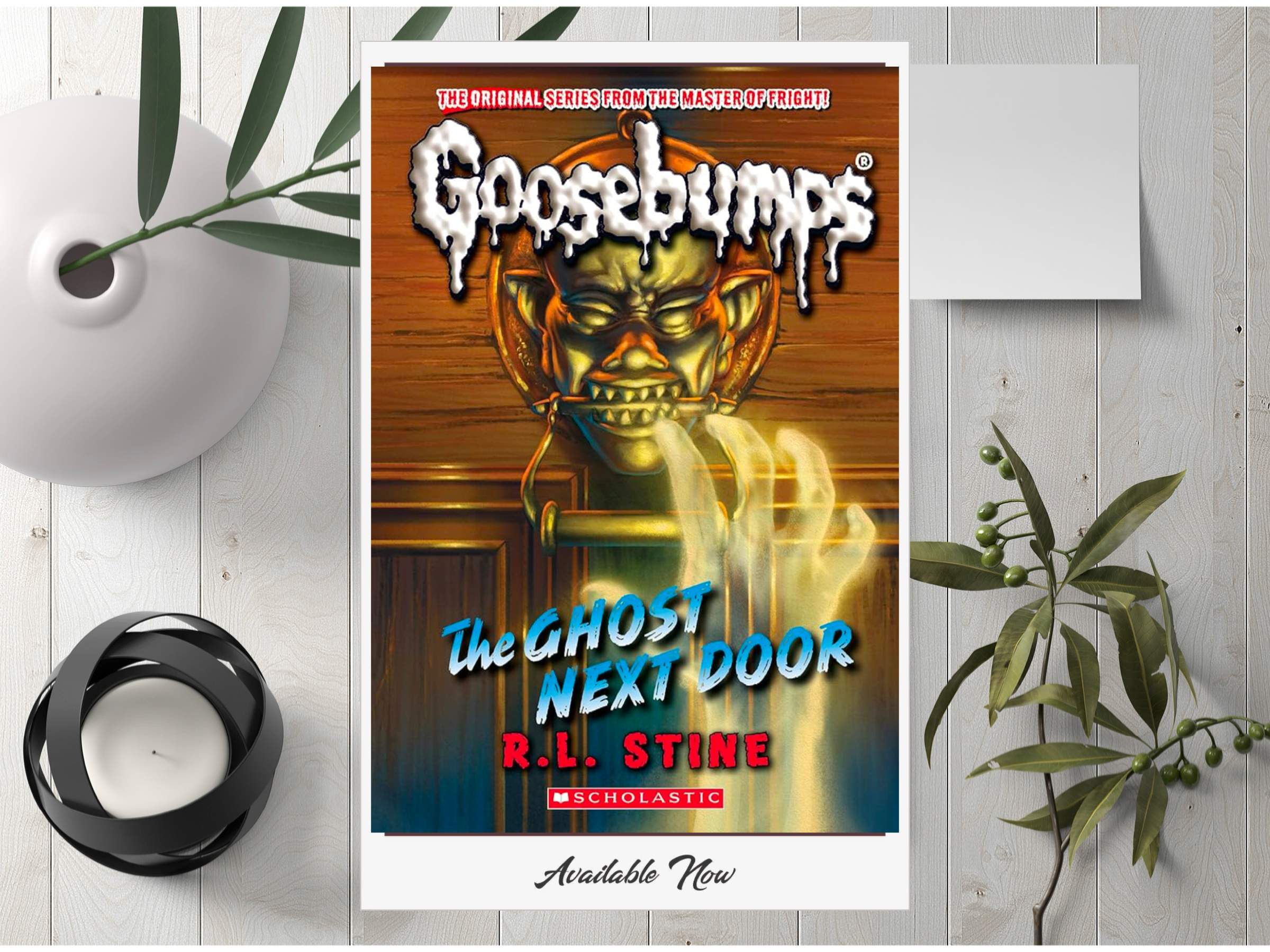 The Ghost Next Door By R.L. Stine (A+ Quality)