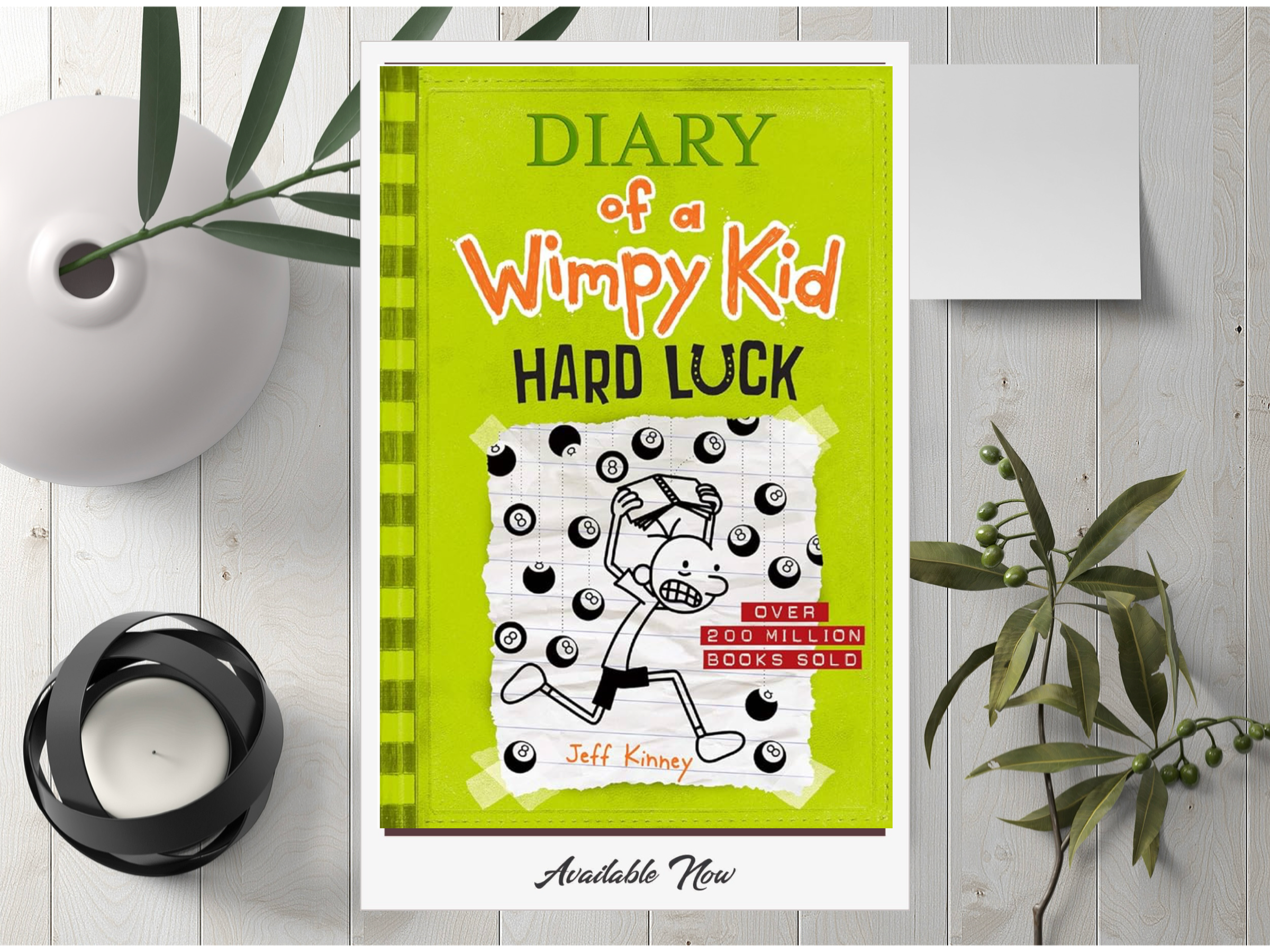 Hard Luck (Diary of a Wimpy Kid #8) By Jeff Kinney (A+ Quality)