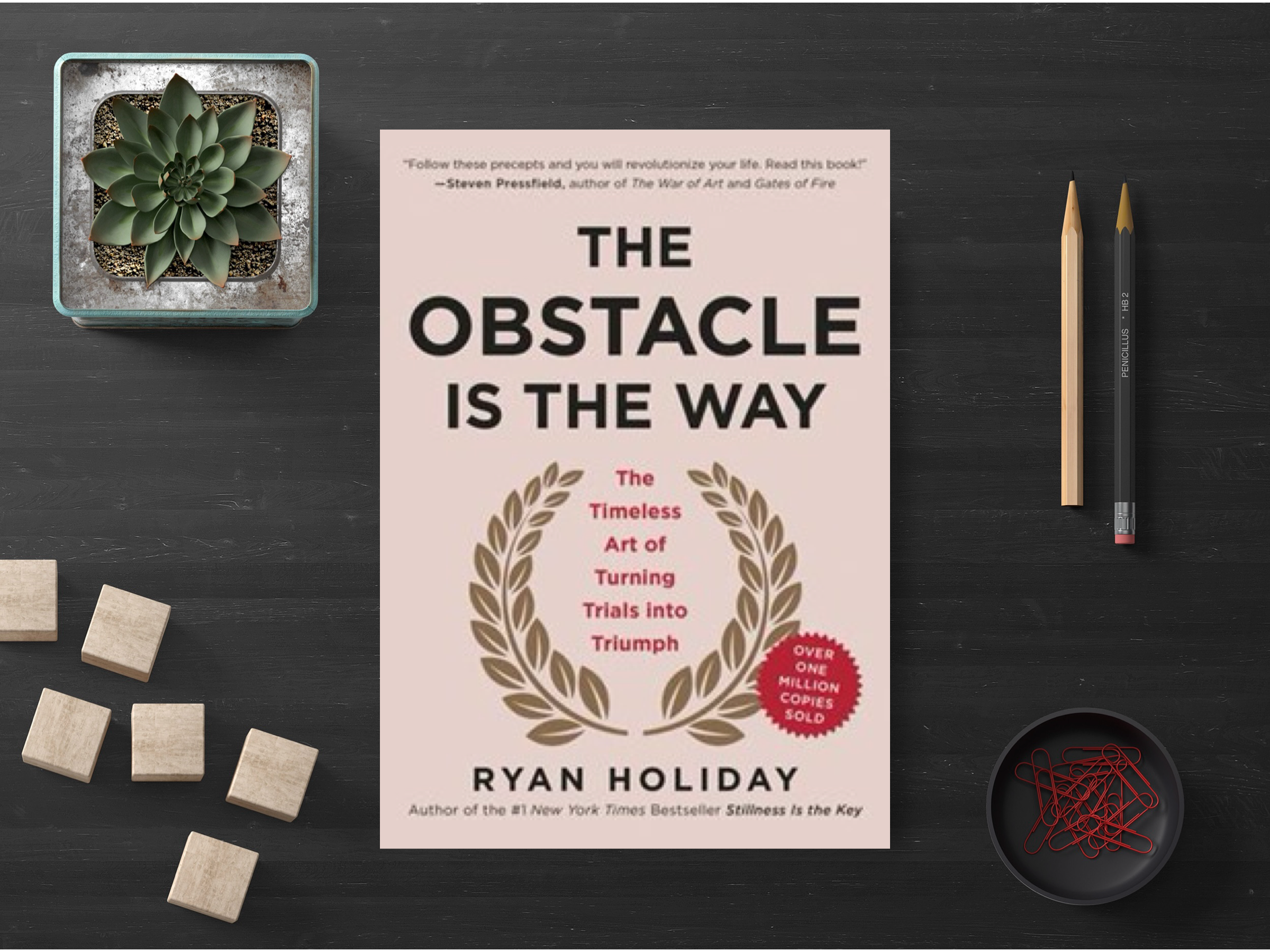The Obstacle Is the Way by Ryan Holiday (A+ Quality)- Kitab Bazaar.pk
