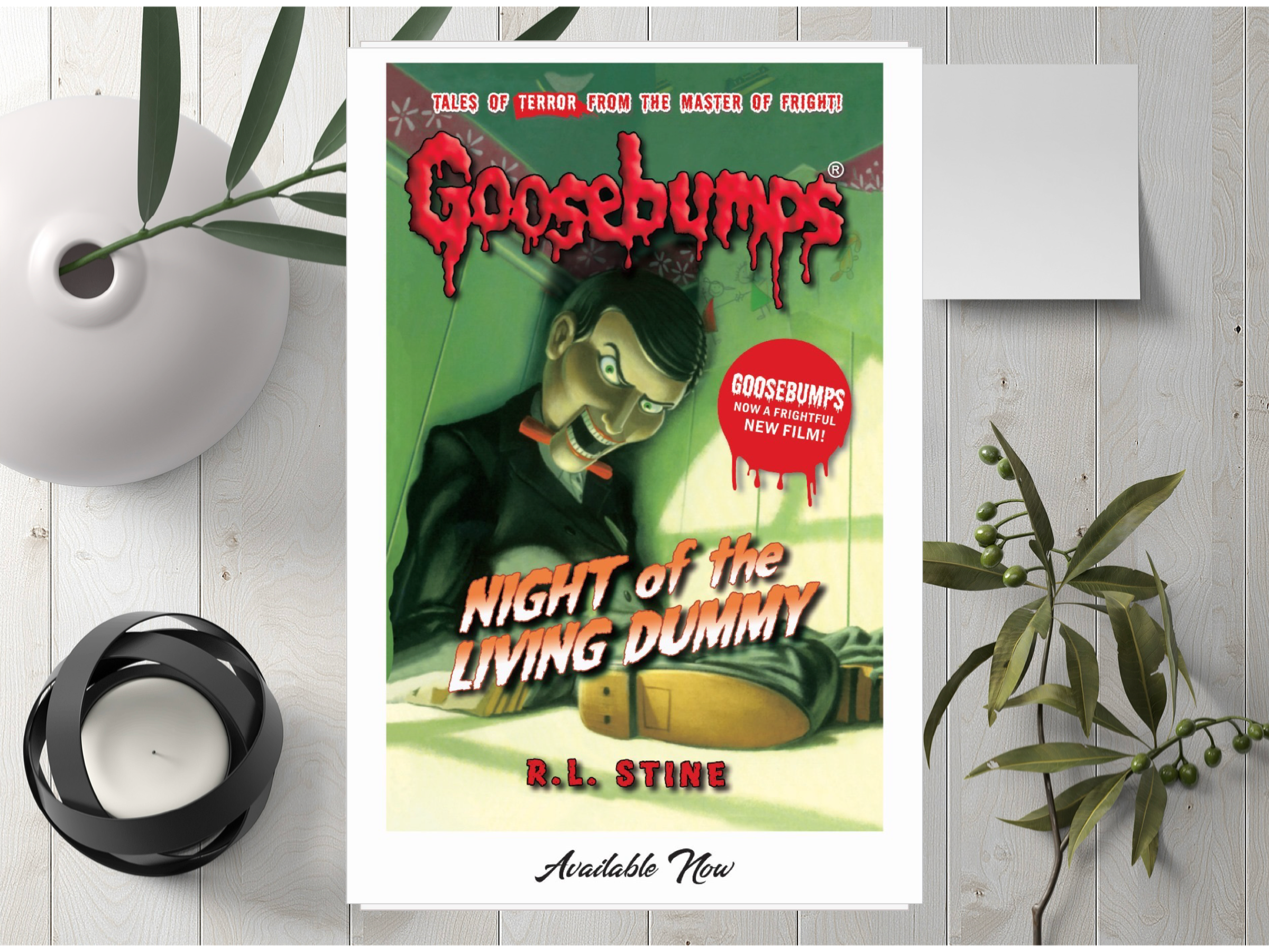 Night of the Living Dummy By R.L. Stine (A+ Quality)