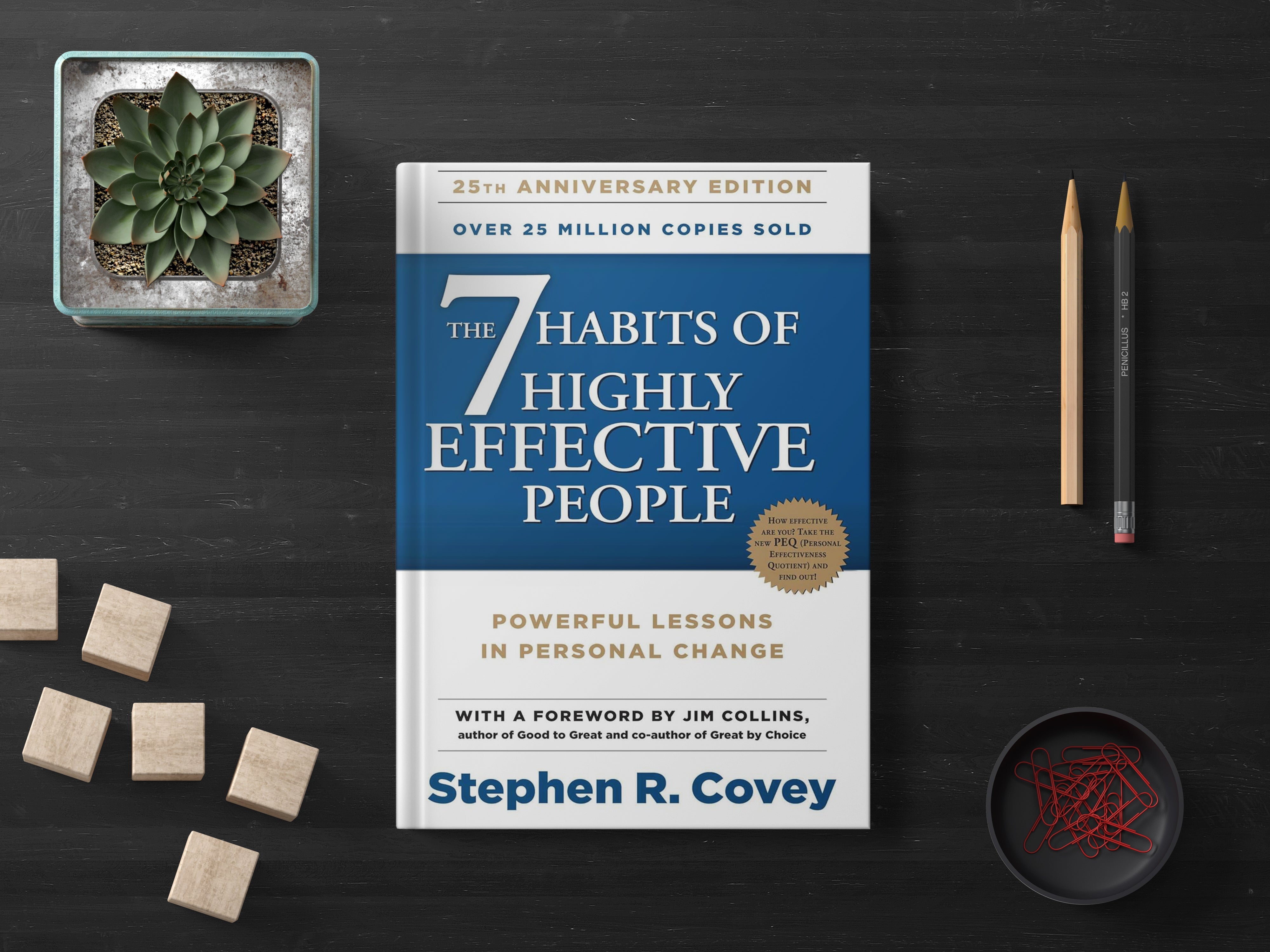 7 Habits of Highly Effective People by Stephen R. Covey (A+ Quality)- Kitab Bazaar.pk