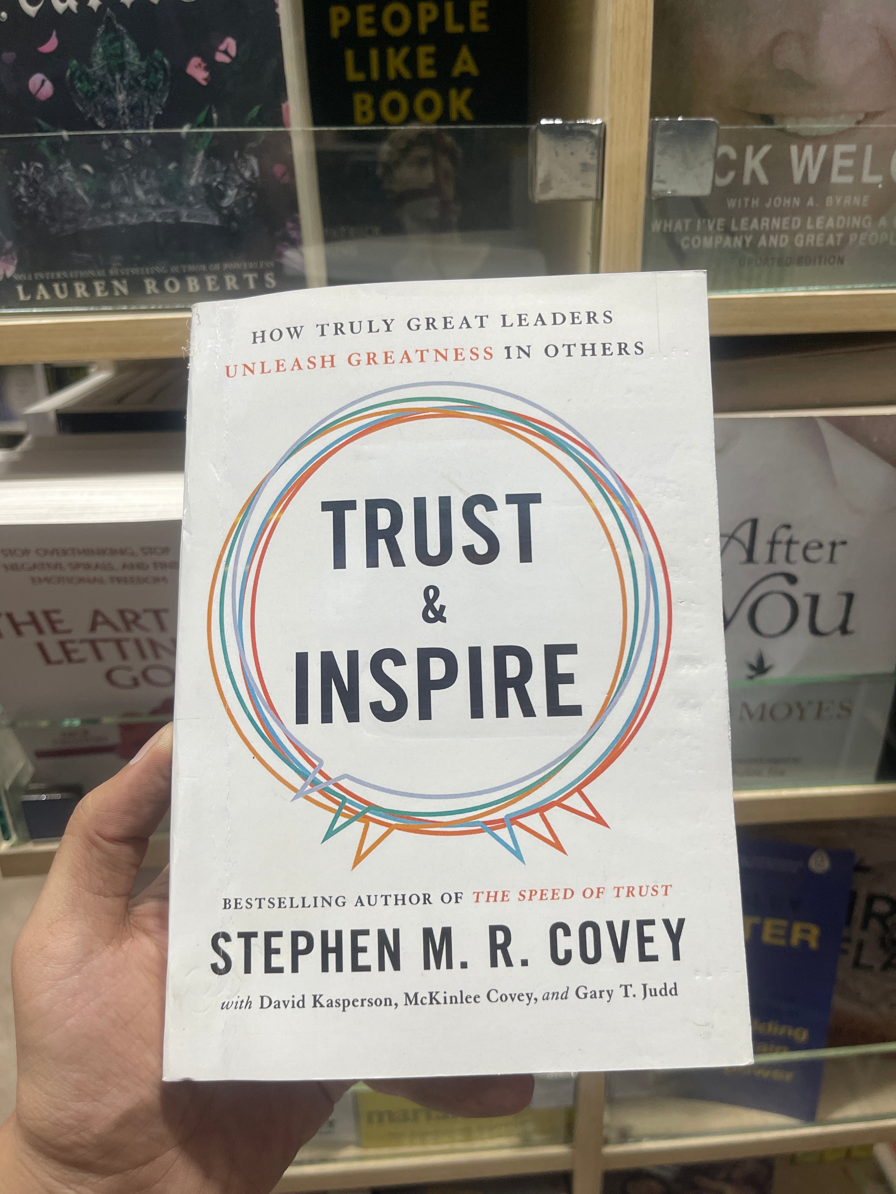 Trust & Inspire by Stephen M. R. Covey (Good Quality- POD)