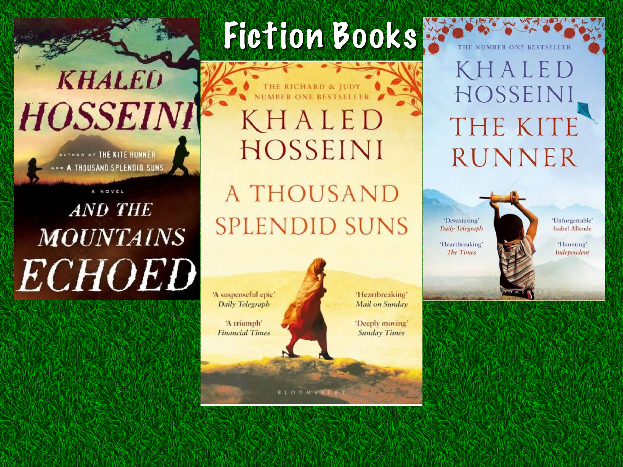 Khaled Hosseini Fiction Books Deal 2