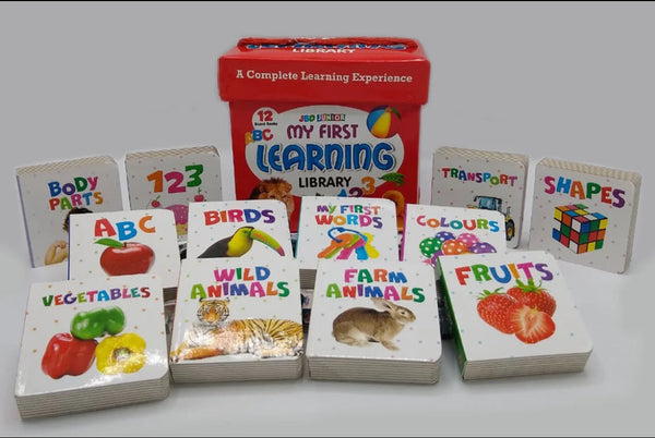 My First Learning Library Red 12 In 1 – kitabbazaar.pk