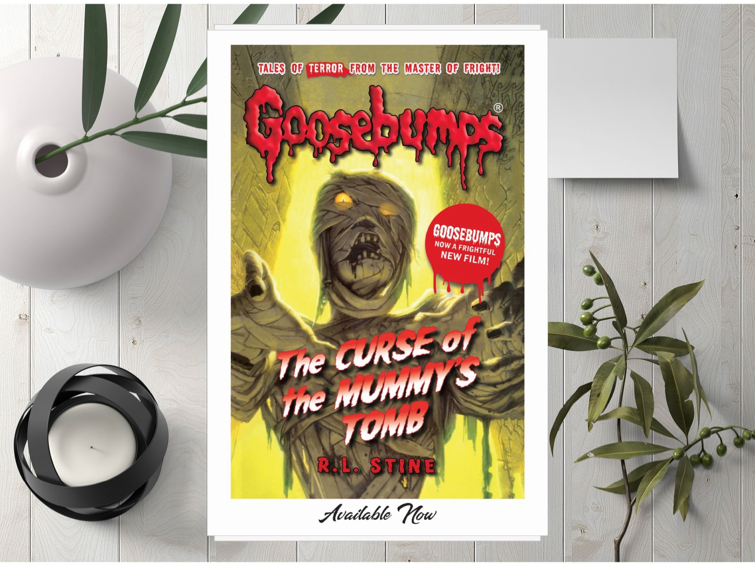 The Curse of the Mummy's Tomb By R.L. Stine (A+ Quality)
