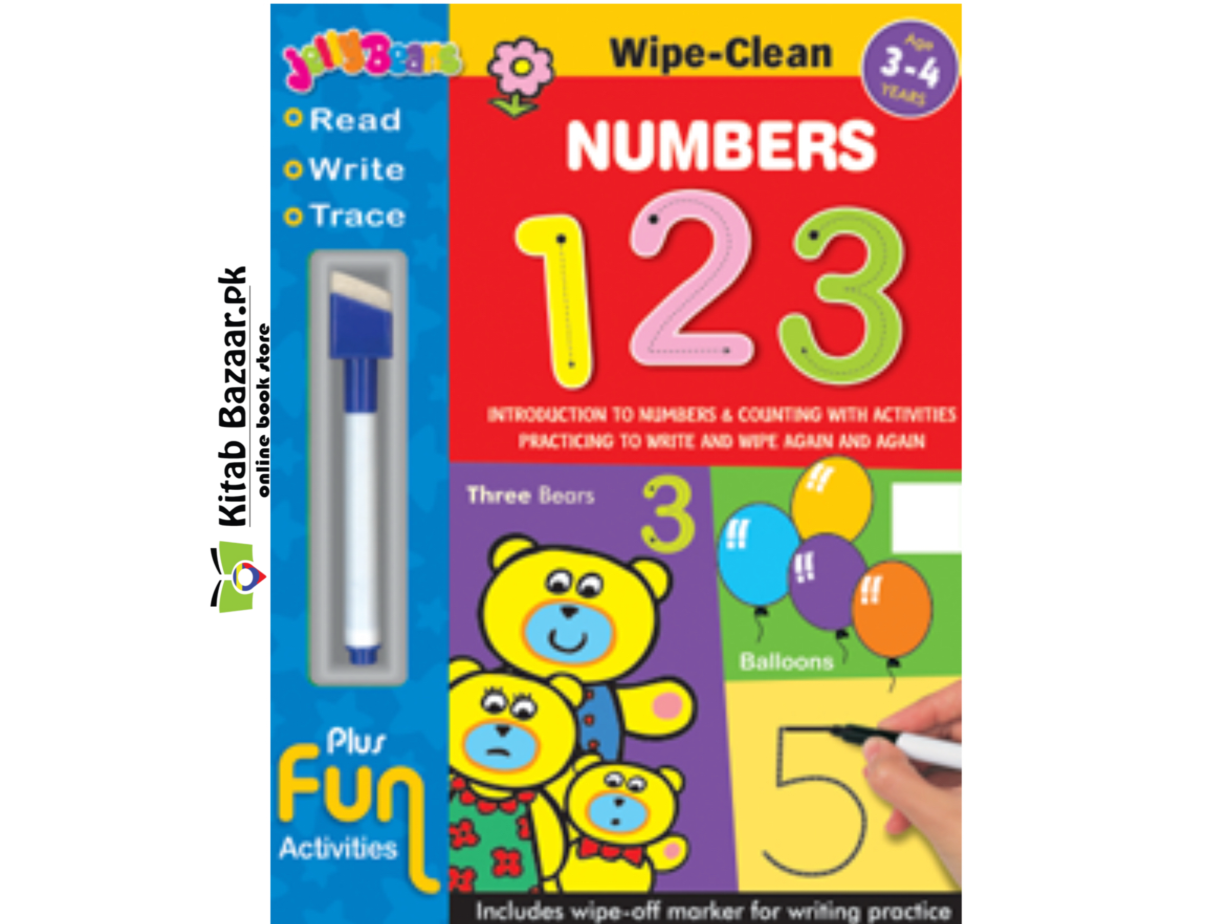 Jelly Beans Wipe Clean (1,2,3)