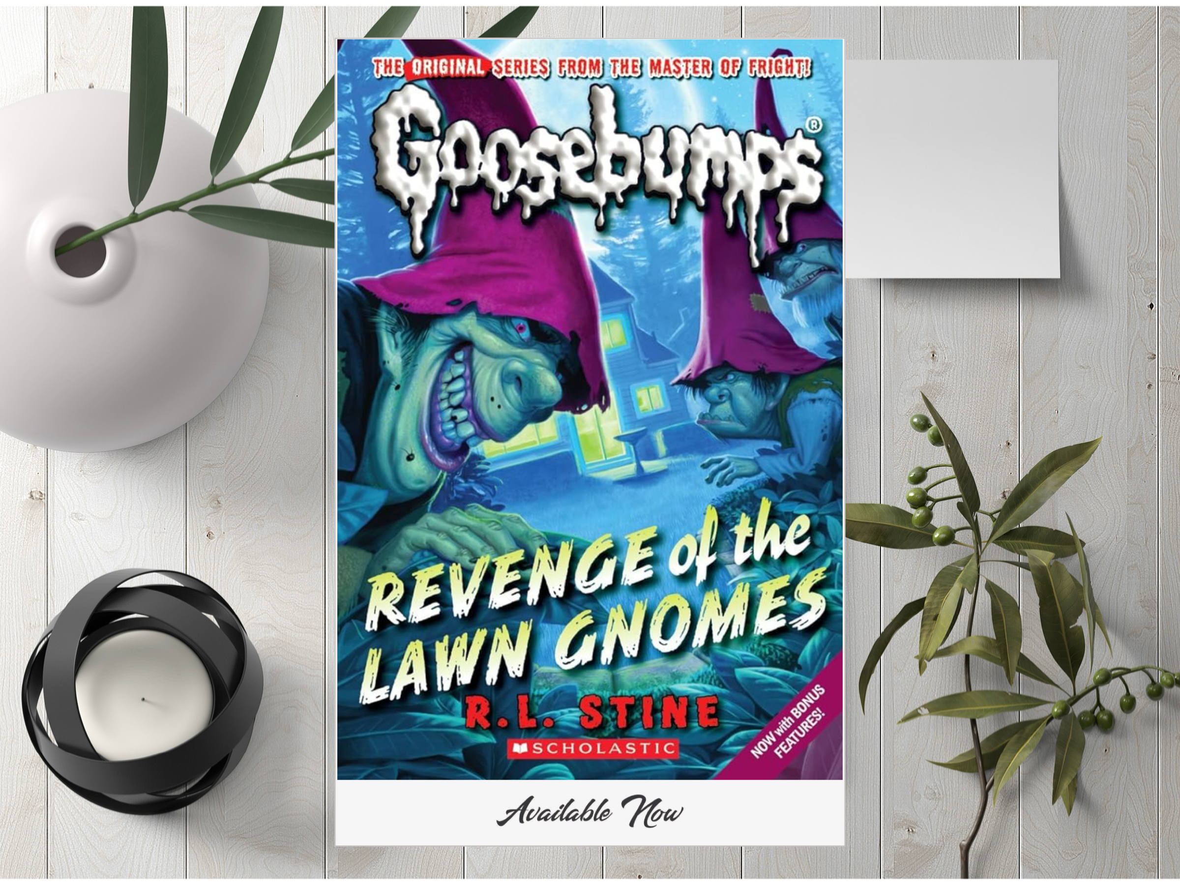 Revenge of the Lawn Gnomes By R.L. Stine (A+ Quality)
