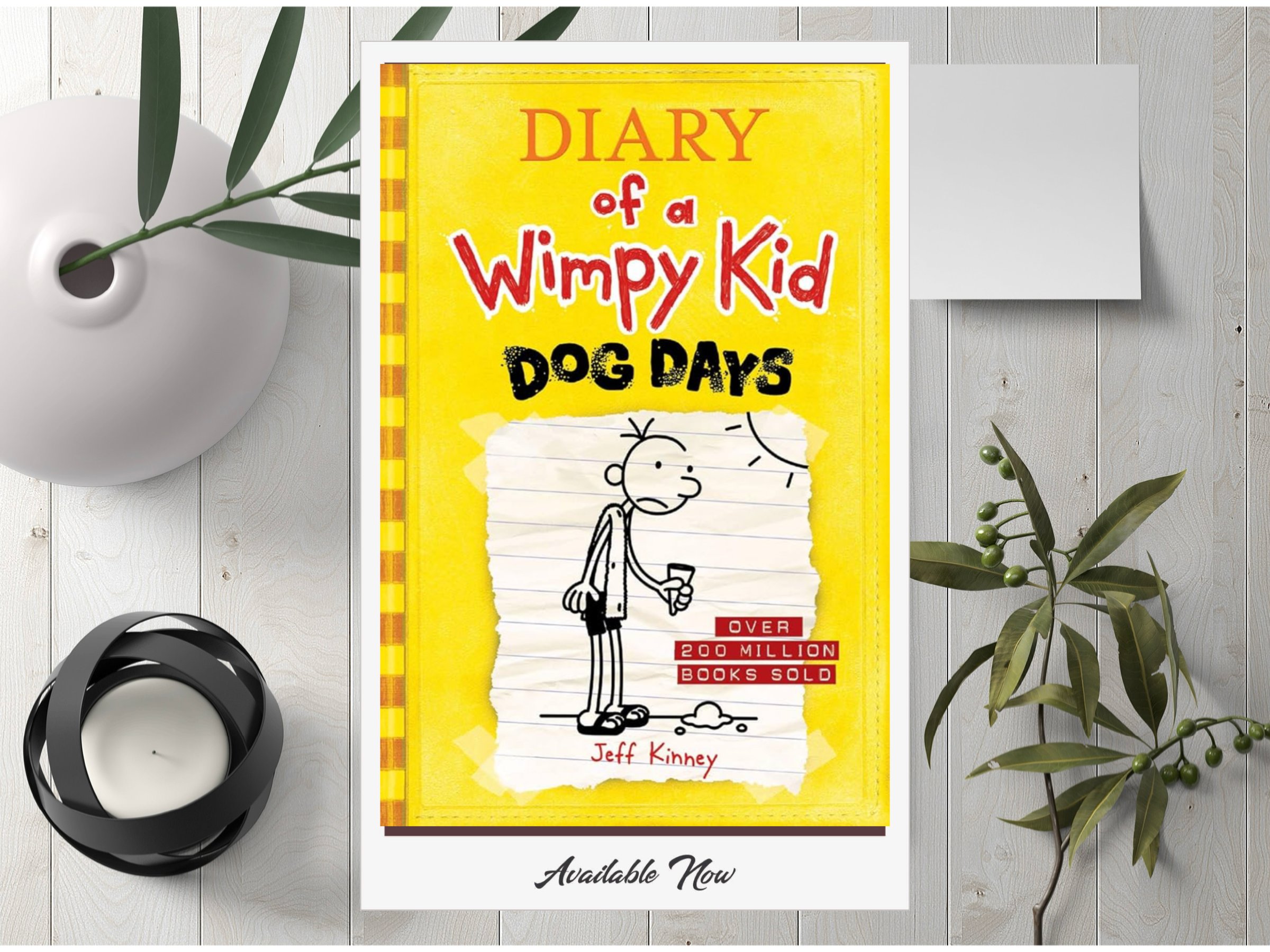 Dog Days (Diary of a Wimpy Kid #4) By Jeff Kinney (A+ Quality)
