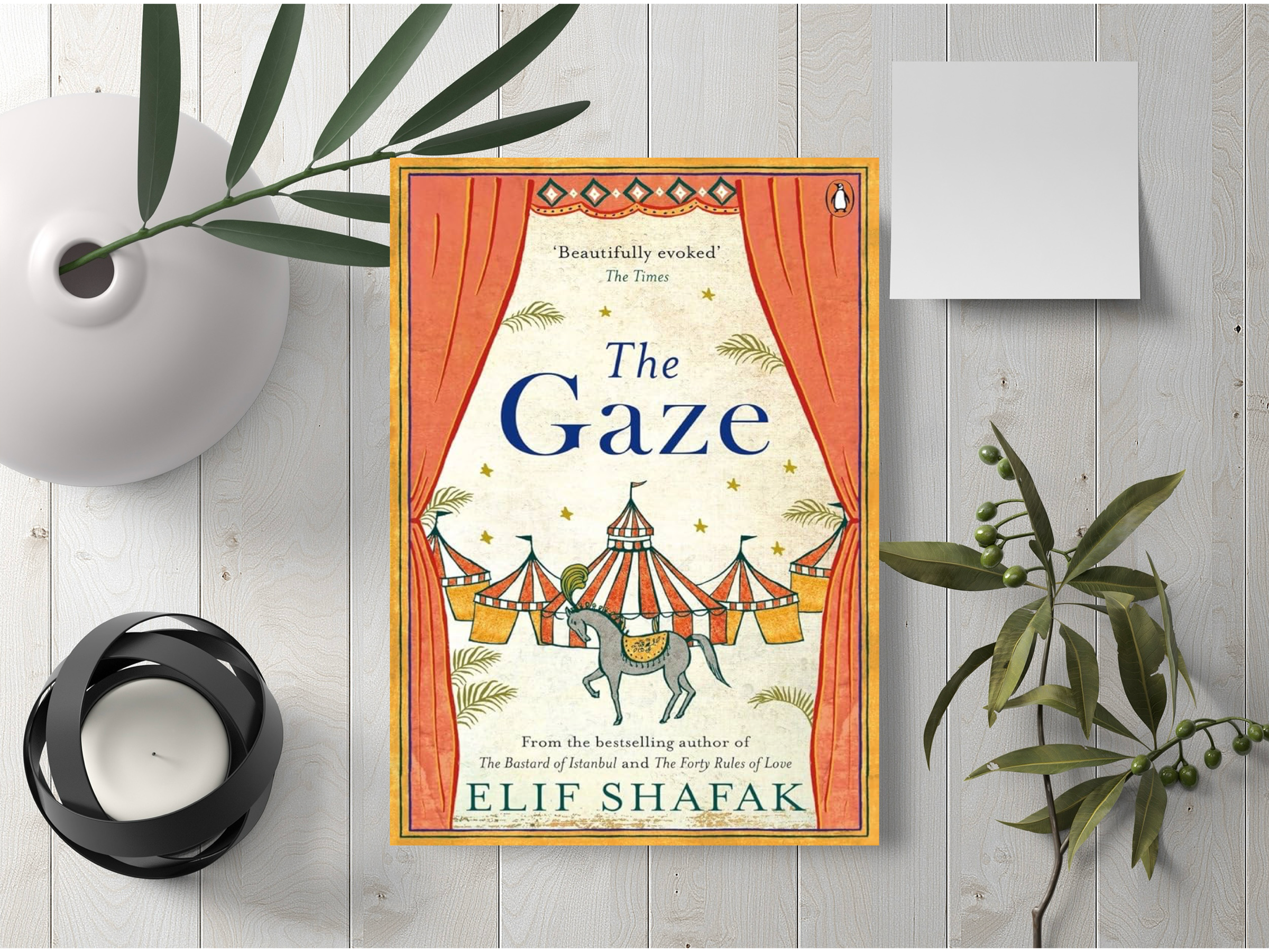 The Gaze by Elif Shafak (A+ Quality)- Kitab Bazaar.pk