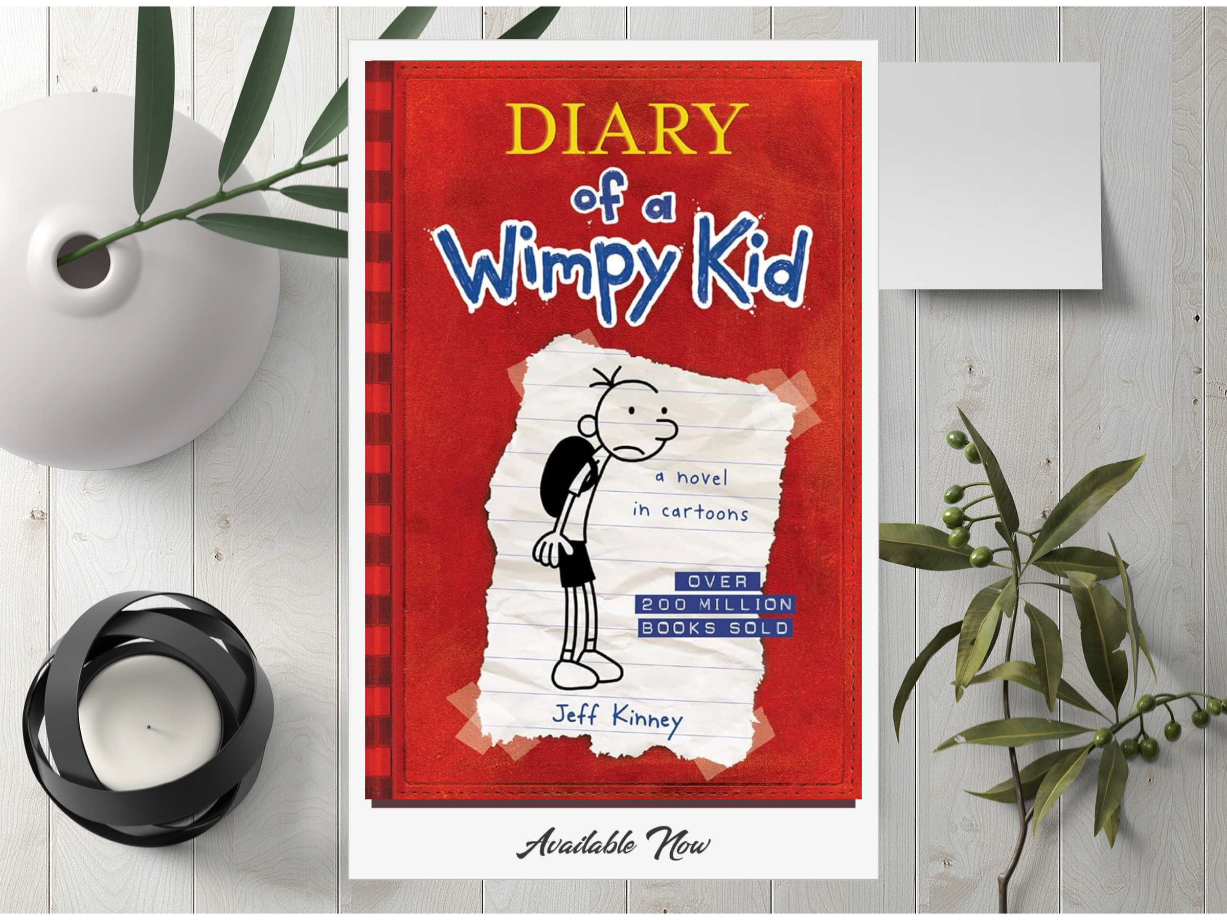 Diary of a Wimpy Kid (Book 1) By Jeff Kinney (A+ Quality)