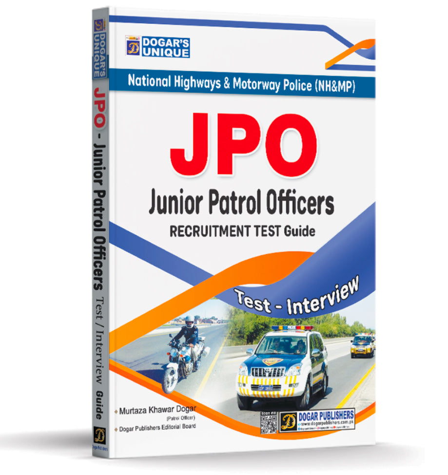 Motorway Police & National Highways (Junior Patrol Officers) Recruitment Test Guide