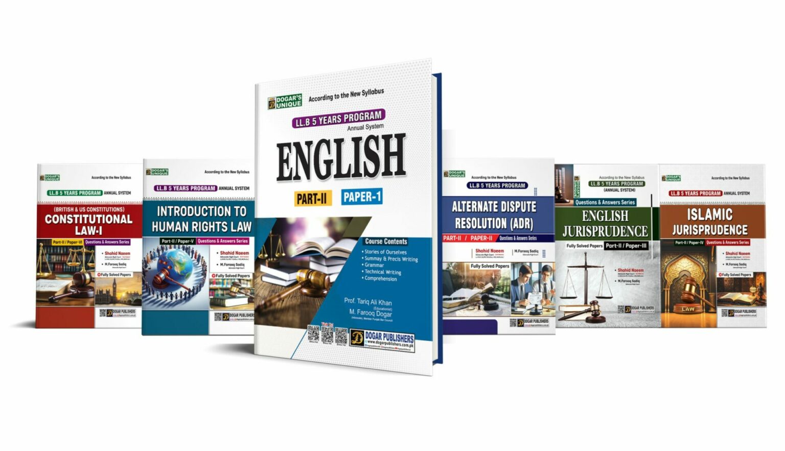 LLB Part 2 Complete Set (5 Years Program) by Dogar Publishers