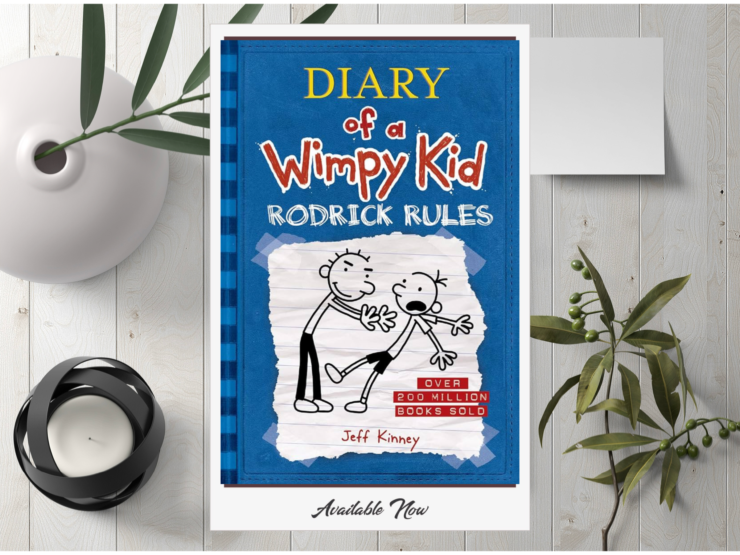 Rodrick Rules (Diary of a Wimpy Kid #2) By Jeff Kinney (A+ Quality)