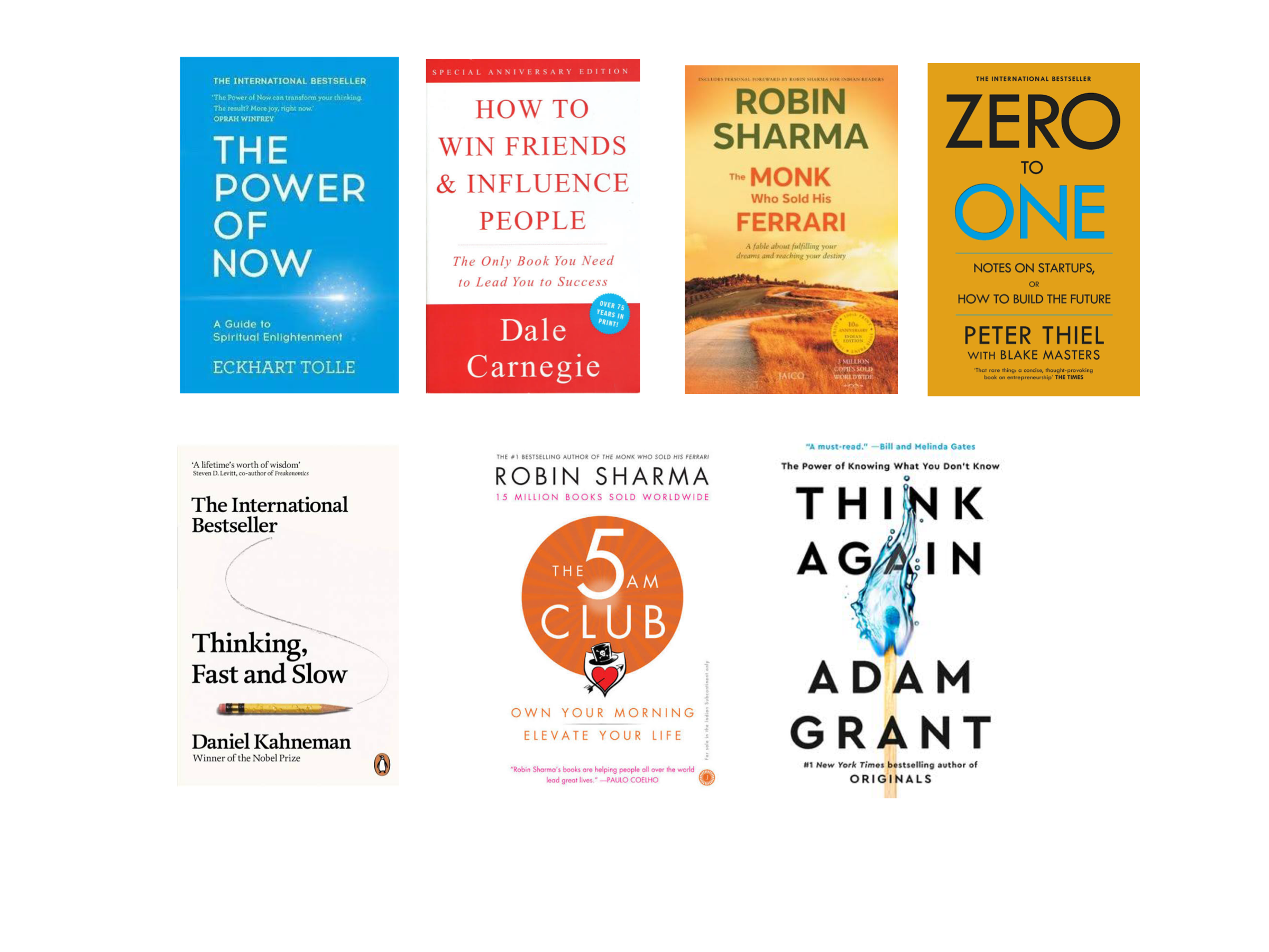 7 A+ Quality Self Help Books Deal 2
