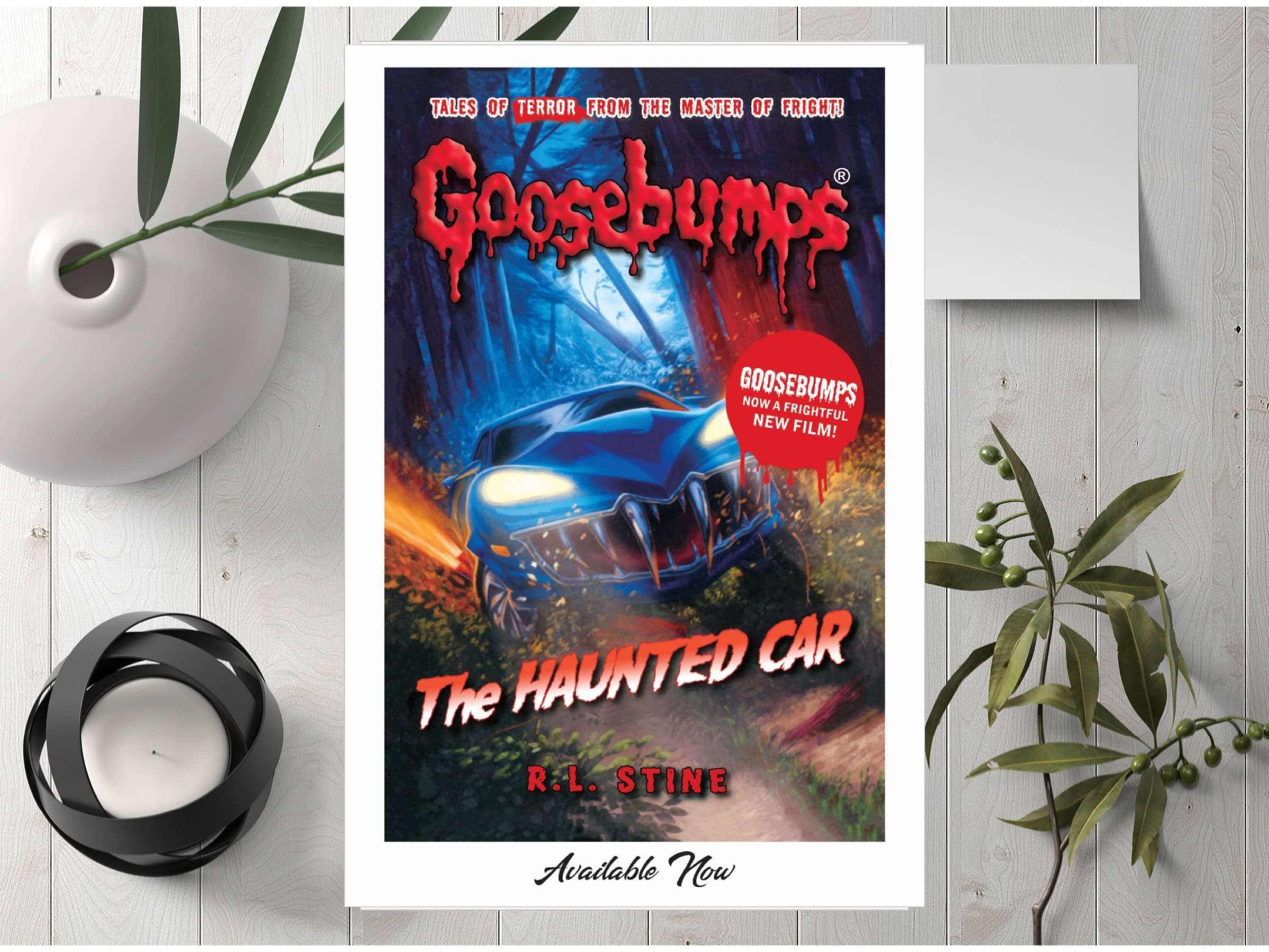 The Haunted Car By R.L. Stine (A+ Quality)
