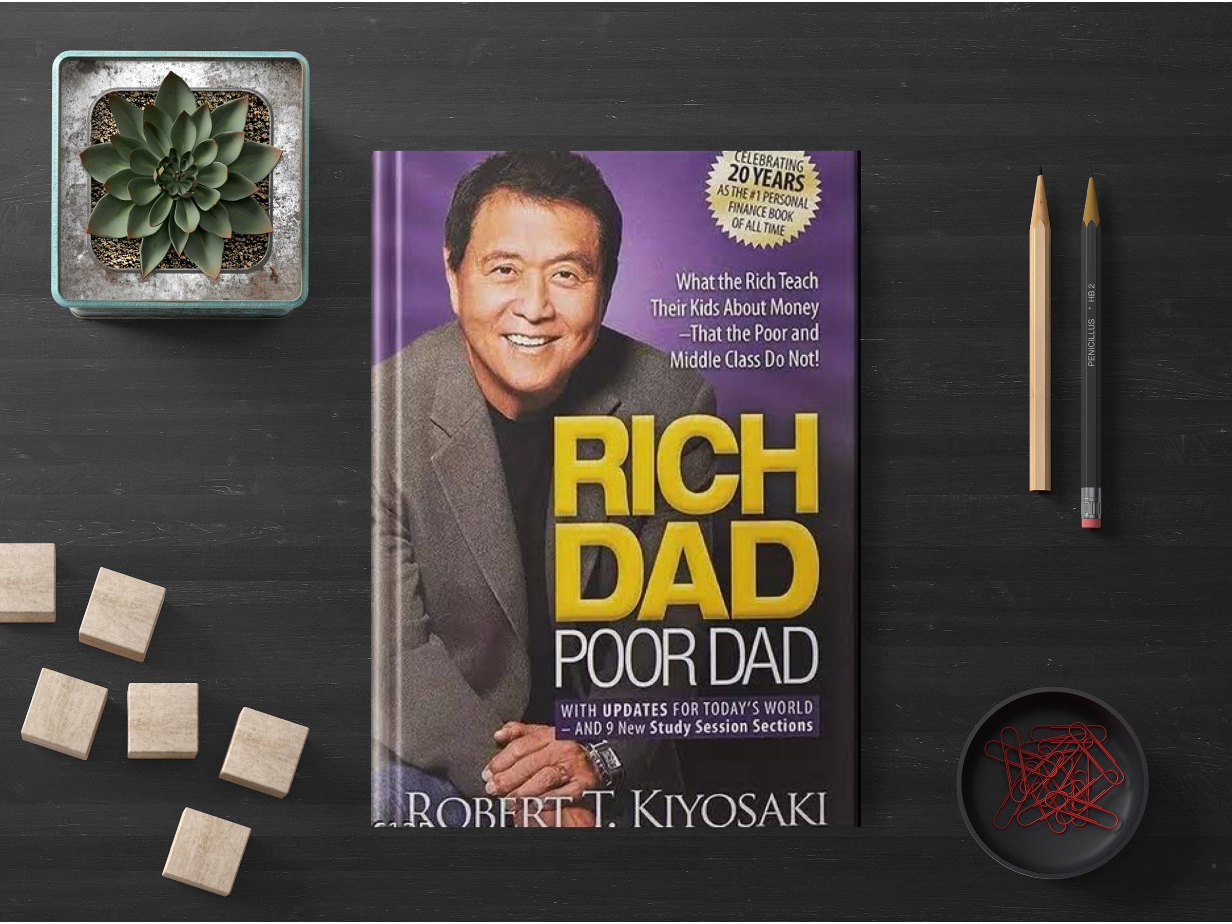 Rich Dad Poor Dad by Robert T. Kiyosaki (A+ Quality ) - KitabBazaar.pk