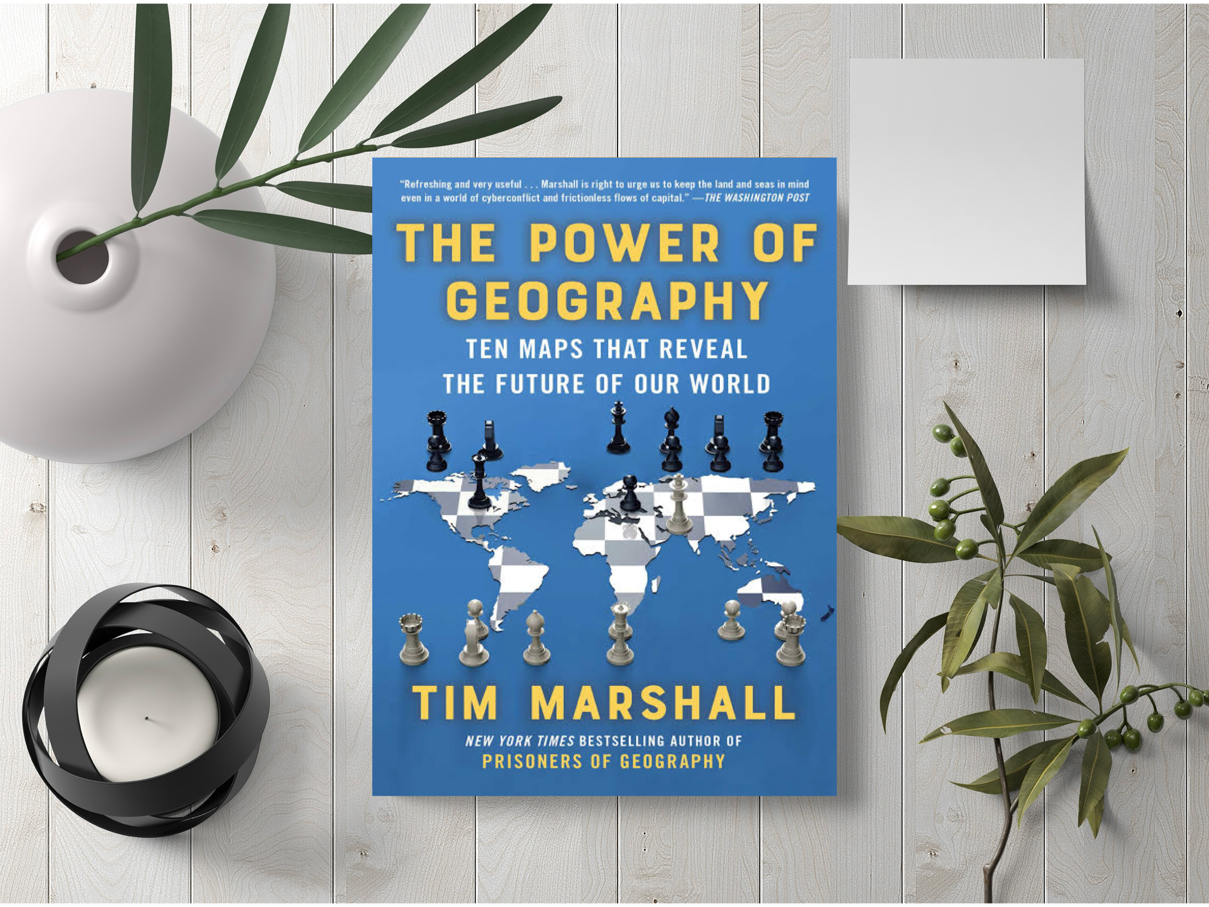 The Power of Geography by Tim Marshall (A+ Quality)- Kitab Bazaar.pk