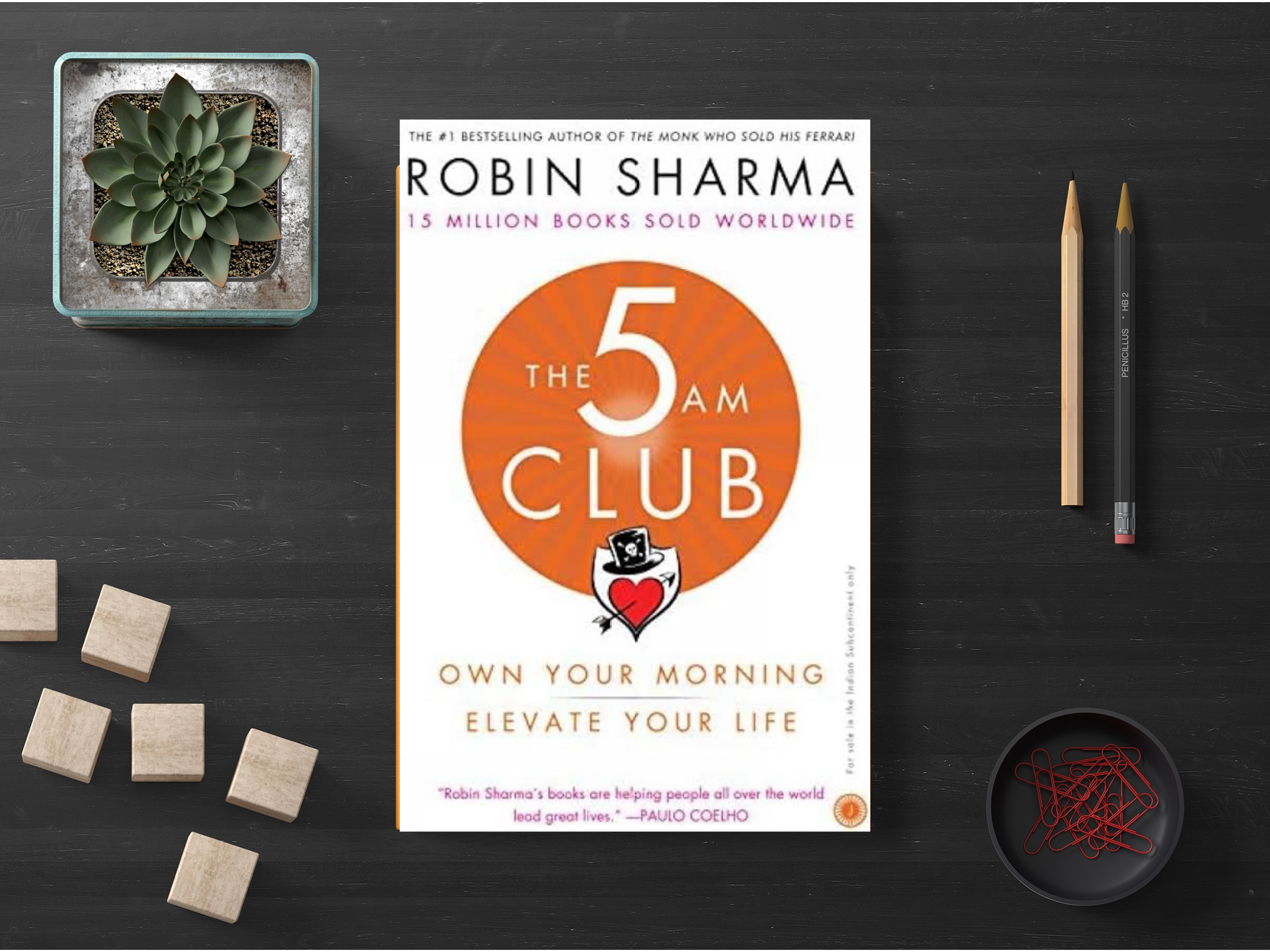 The 5 AM Club by Robin Sharma (A+ Quality)- Kitab Bazaar.pk