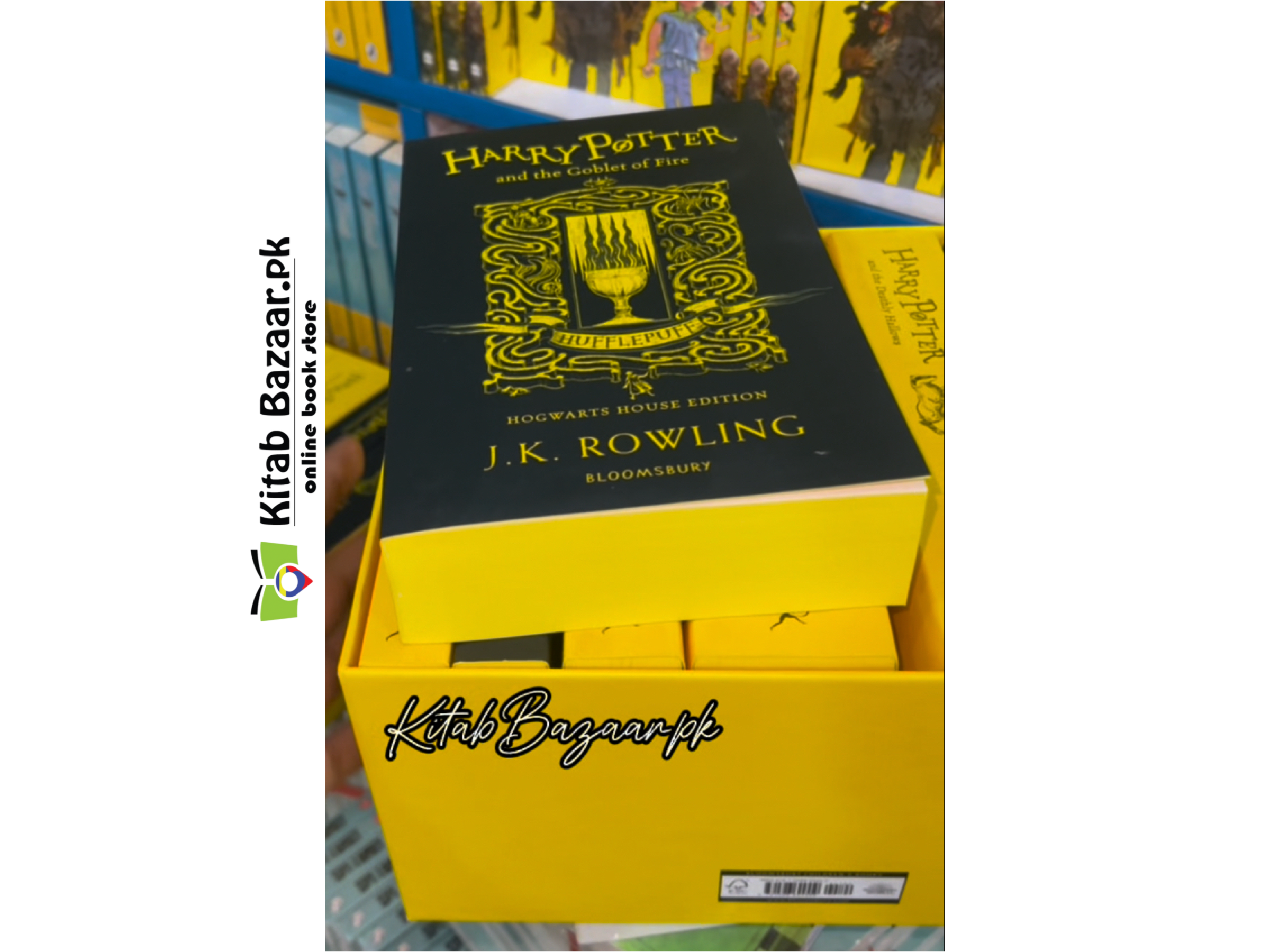 Harry Potter Complete 7 Books Set Original Box by J.K. Rowling - Buy Online in Pakistan at Kitabbazaar.pk