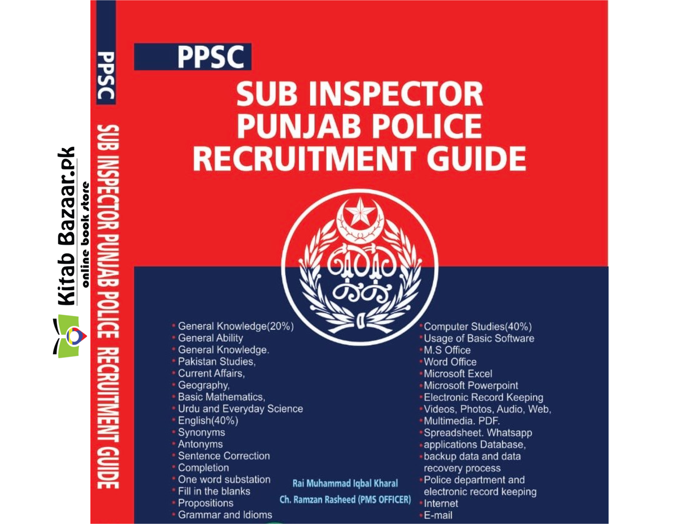 Sub Inspector Punjab Police Recruitment Guide by Rai M Iqbal Kharal and Ch Ramzan Rasheed - Buy Online in Pakistan at Kitabbazaar.pk