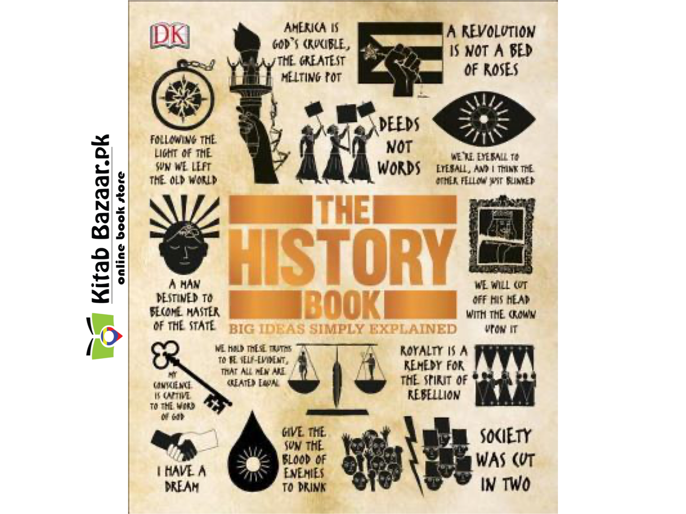 The History Book: Big Ideas Simply Explained By R.G. Grant (Good Quality)