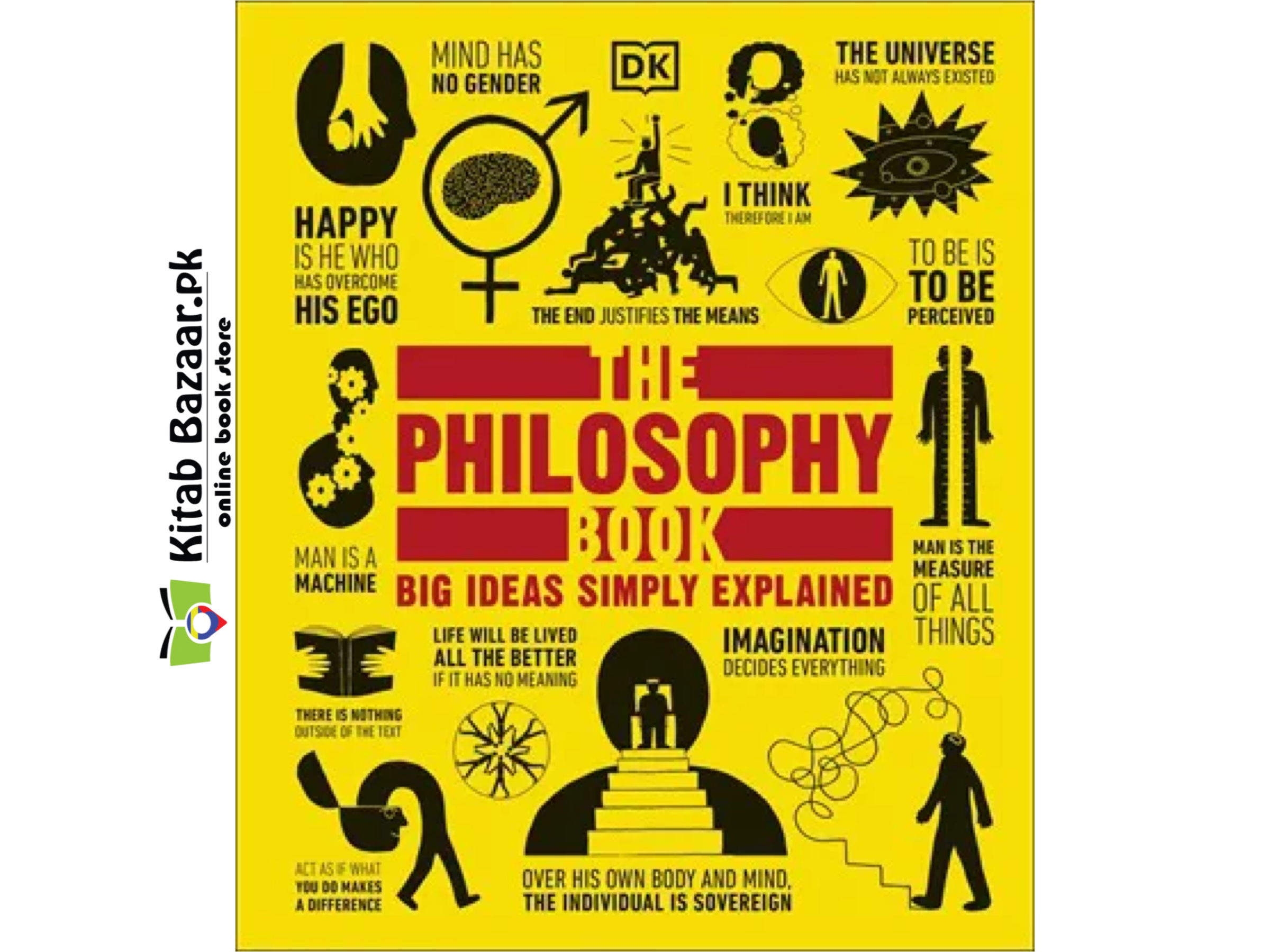 The Philosophy Book: Big Ideas Simply Explained By R.G. Grant (Good Quality)