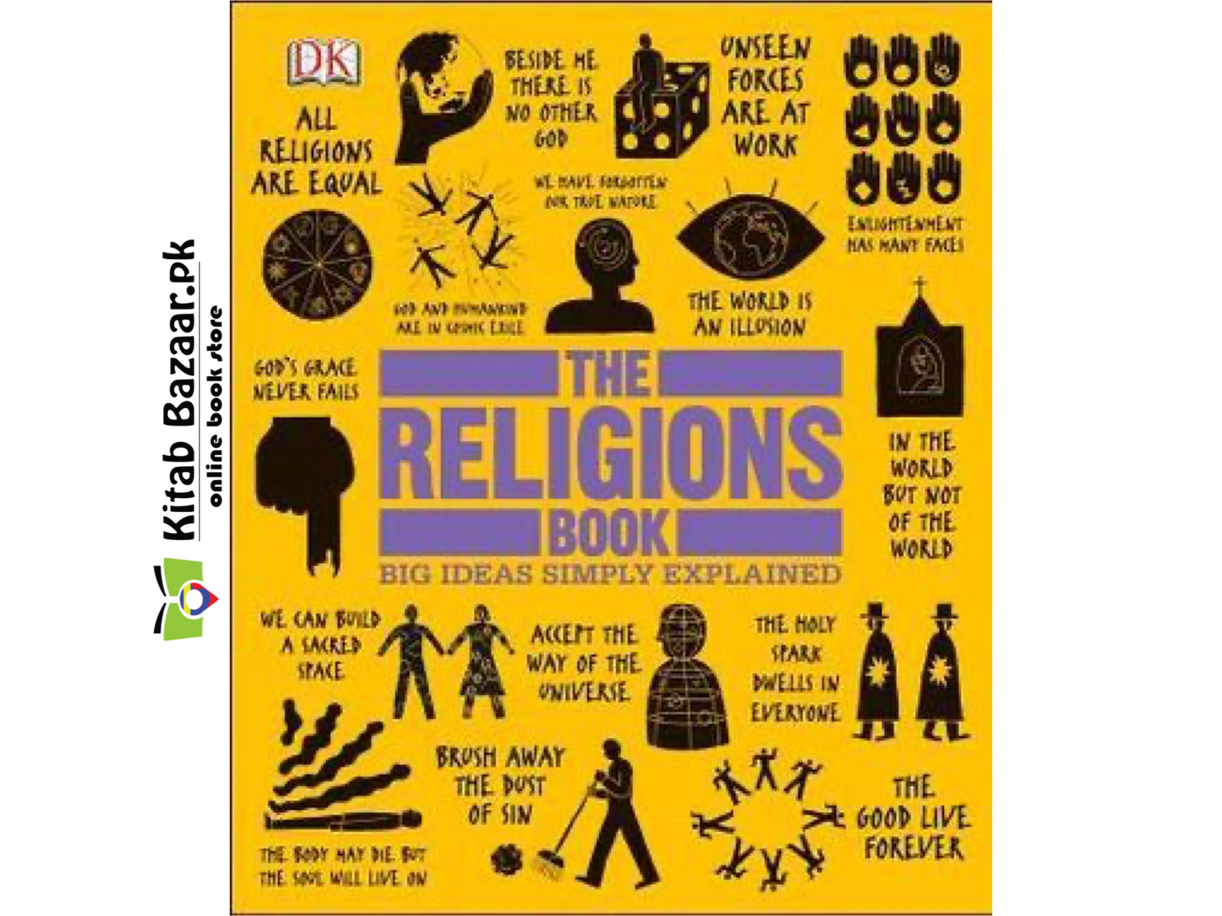 The Religions Book: Big Ideas Simply Explained By R.G. Grant (Good Quality)