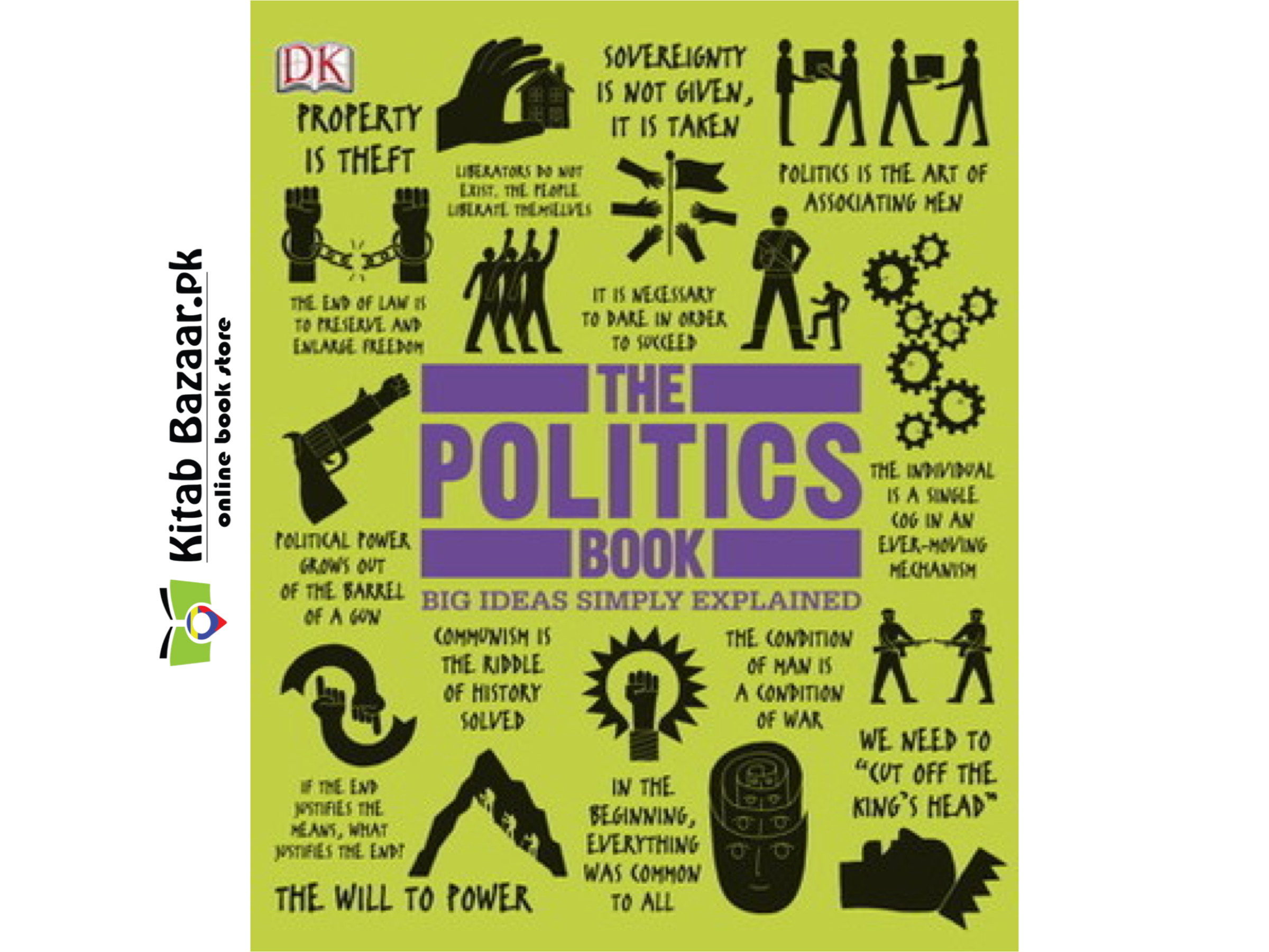The Politics Book: Big Ideas Simply Explained By R.G. Grant (Good Quality)