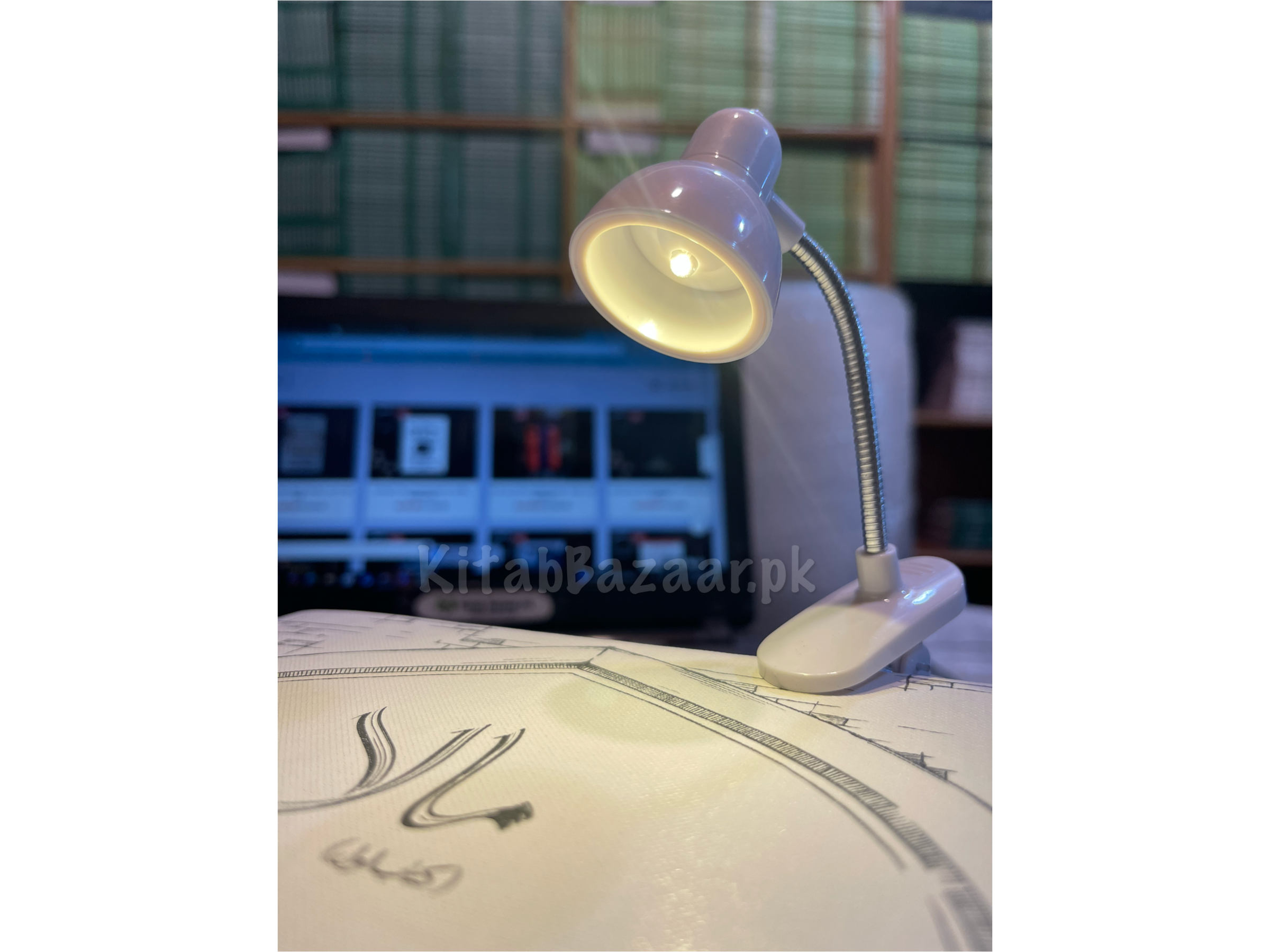 Book Reading Light – Portable LED Lamp for Night Reading | Kitabbazaar.pk