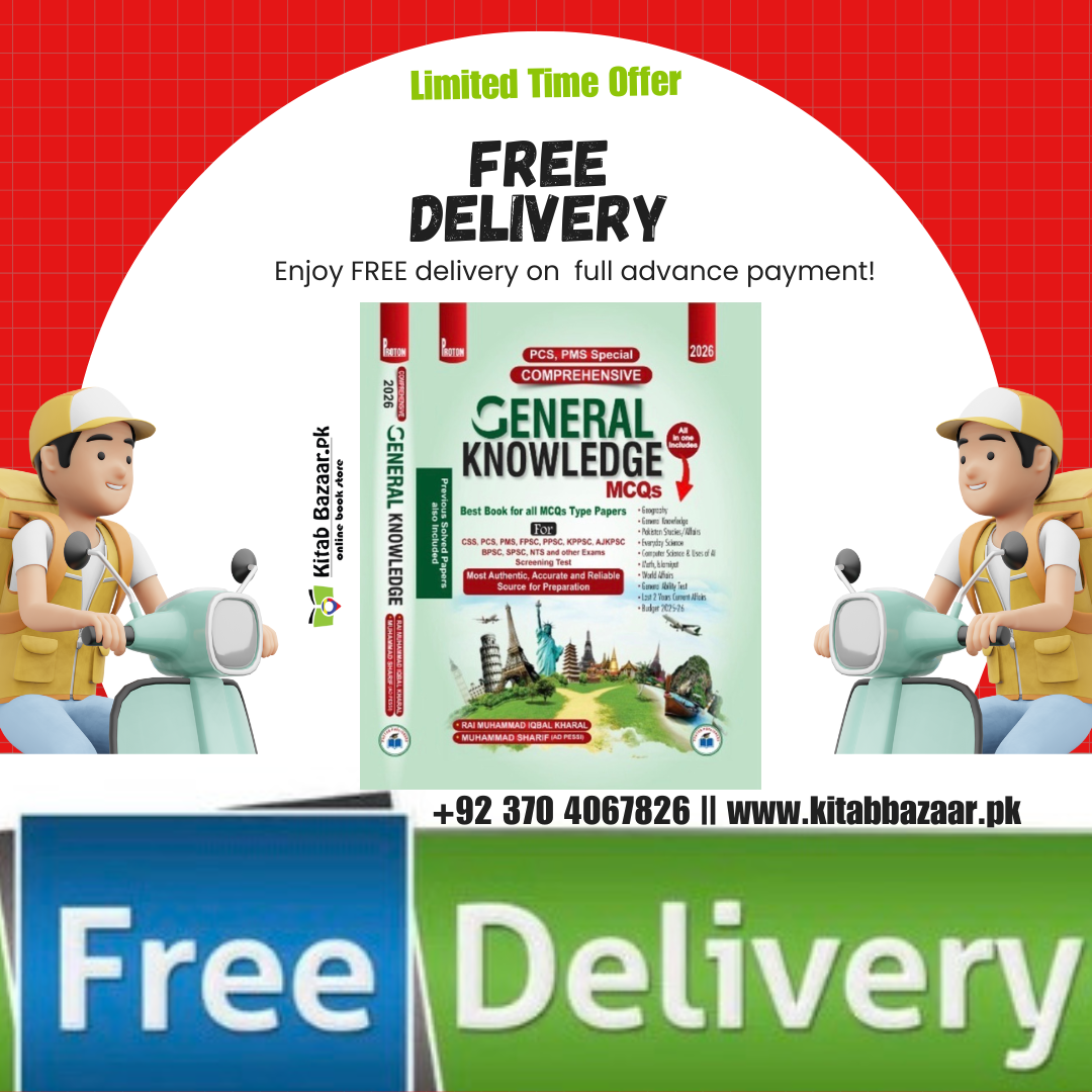 GK MCQs Best Book 2026 – General Knowledge MCQs by Rai Muhammad Iqbal Kharal